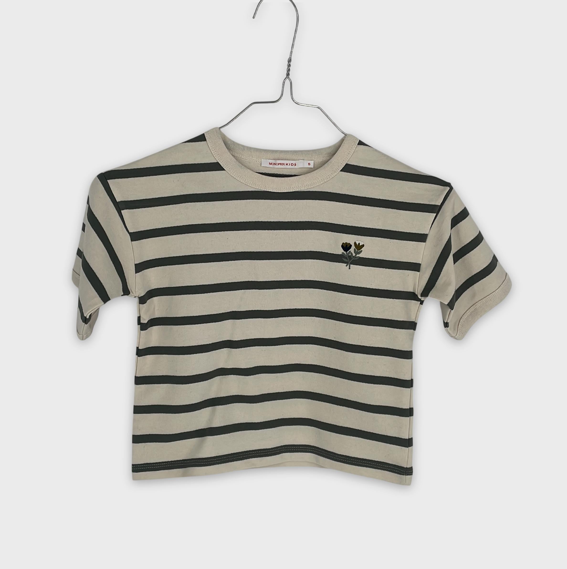 0-T-shirt manches courtes Monoprix 5 ans