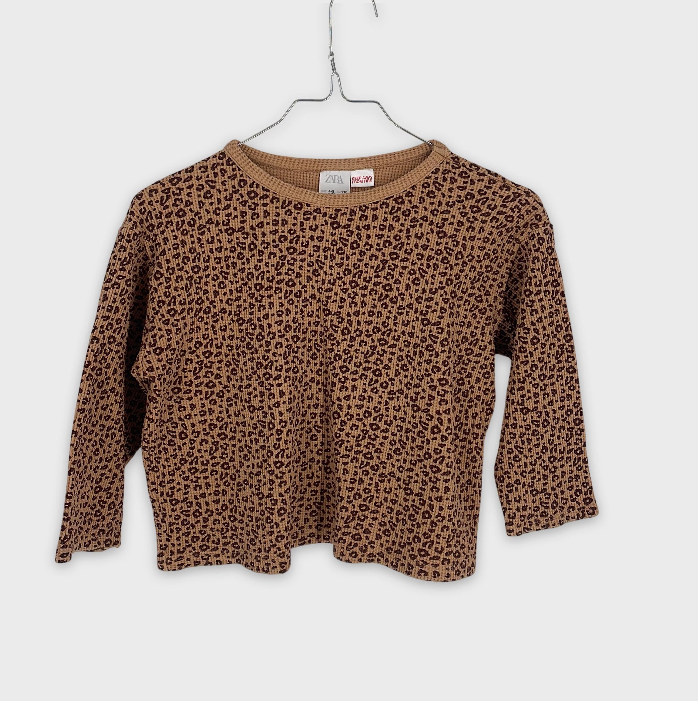 0-T-shirt manches longues Zara Kids 4 ans - 5 ans