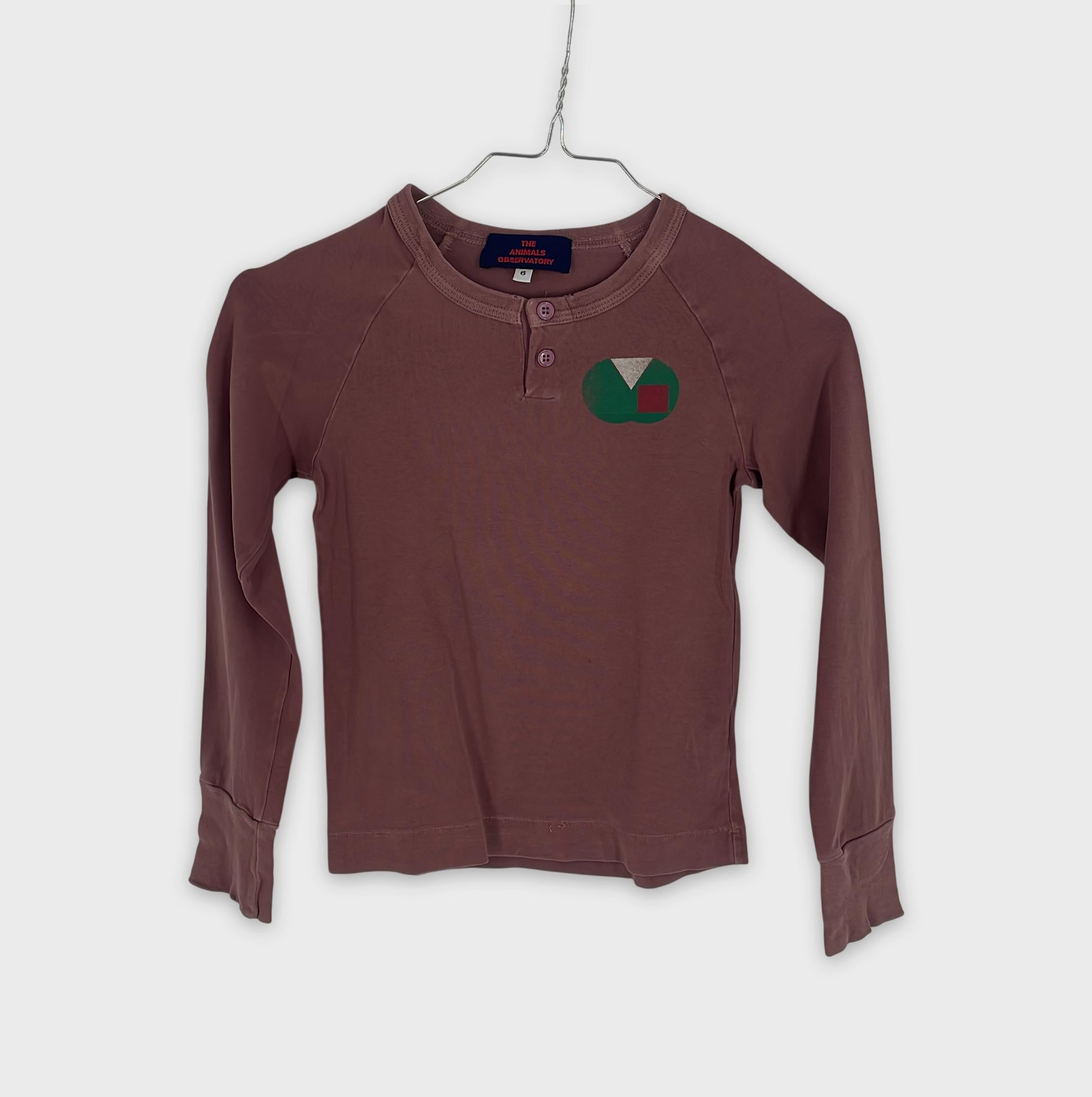 0-T-shirt manches longues The Animals Observatory 6 ans