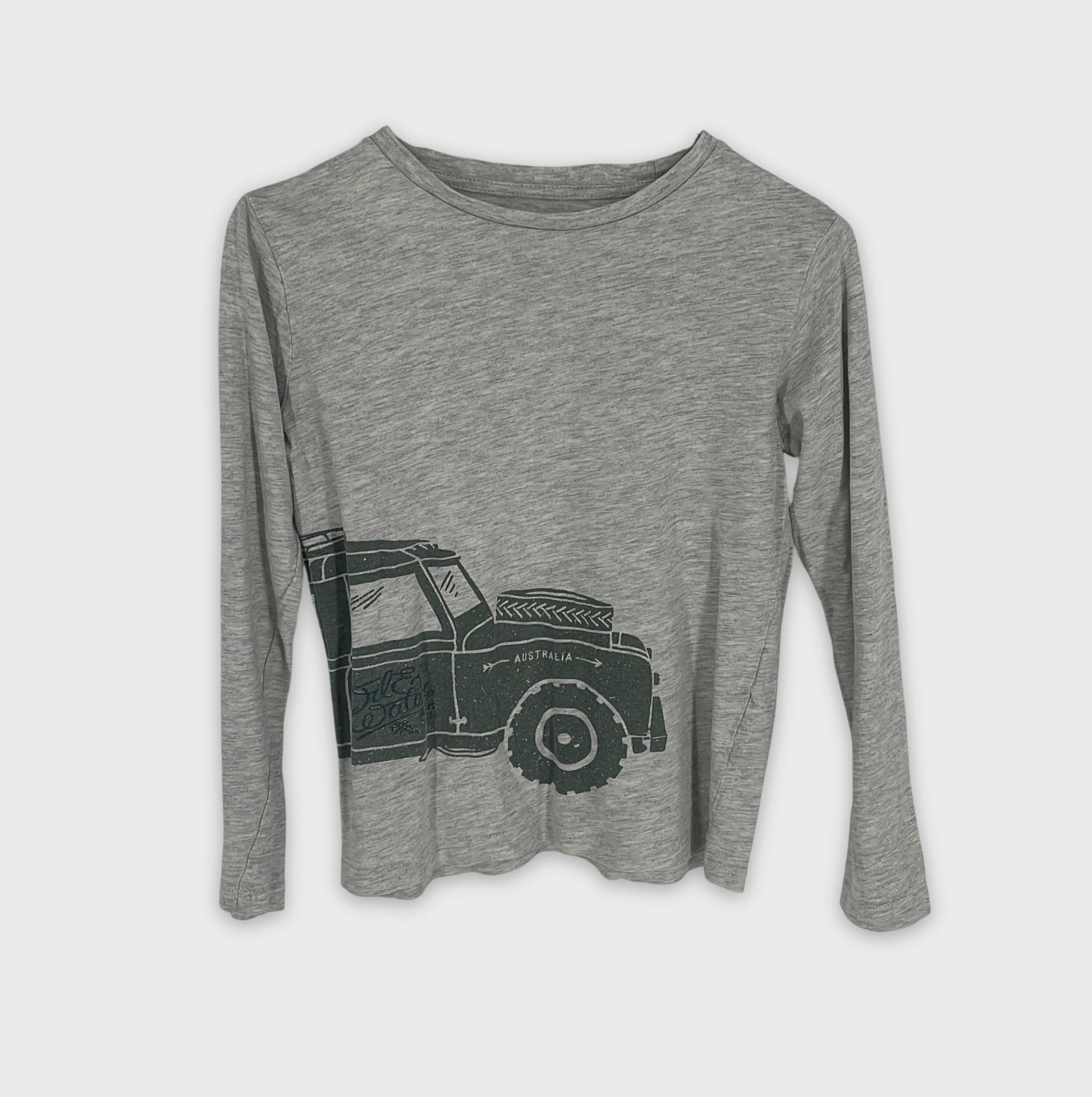 0-T-shirt manches longues Monoprix 8 ans