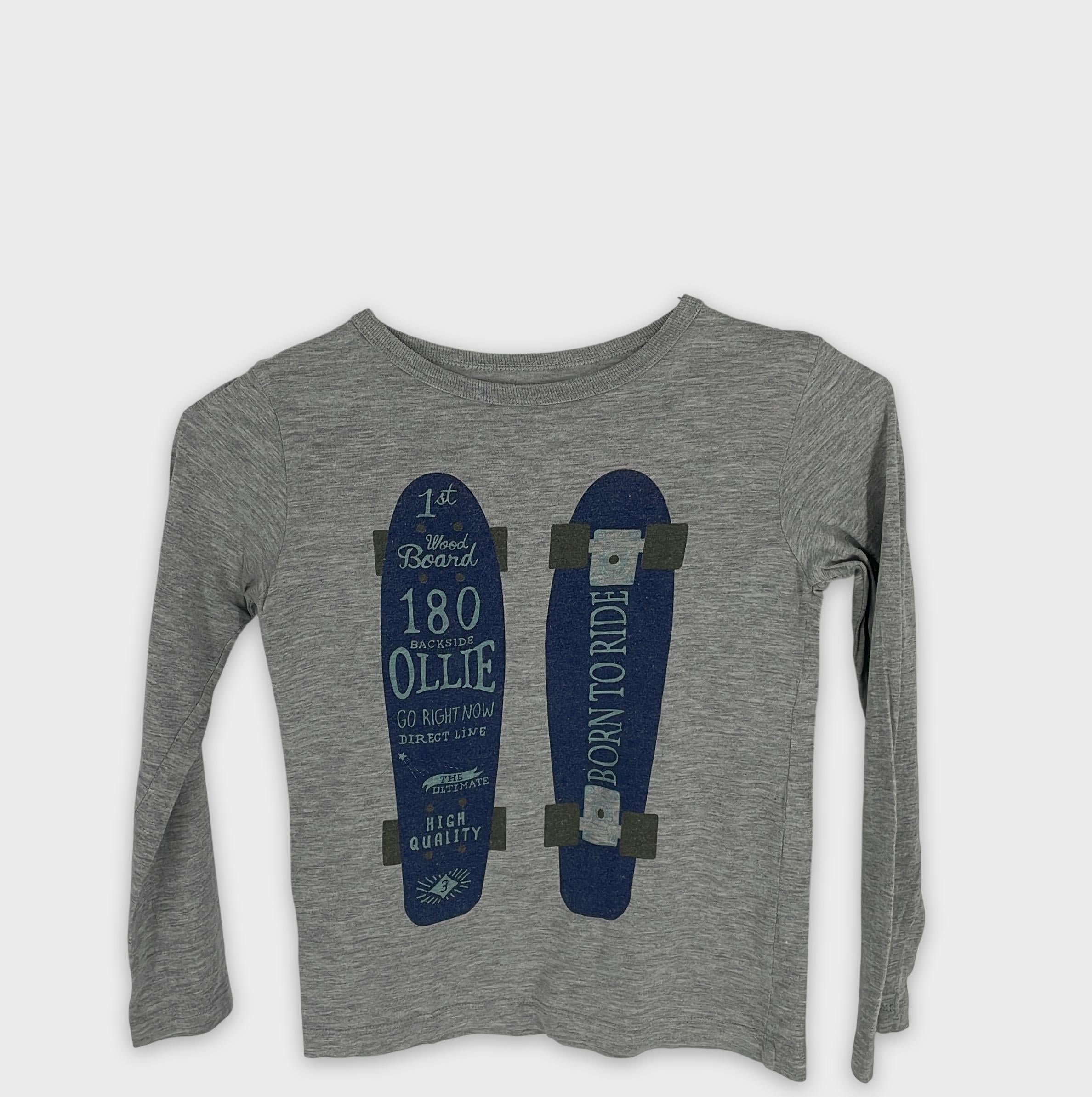 0-T-shirt manches longues Monoprix 6 ans