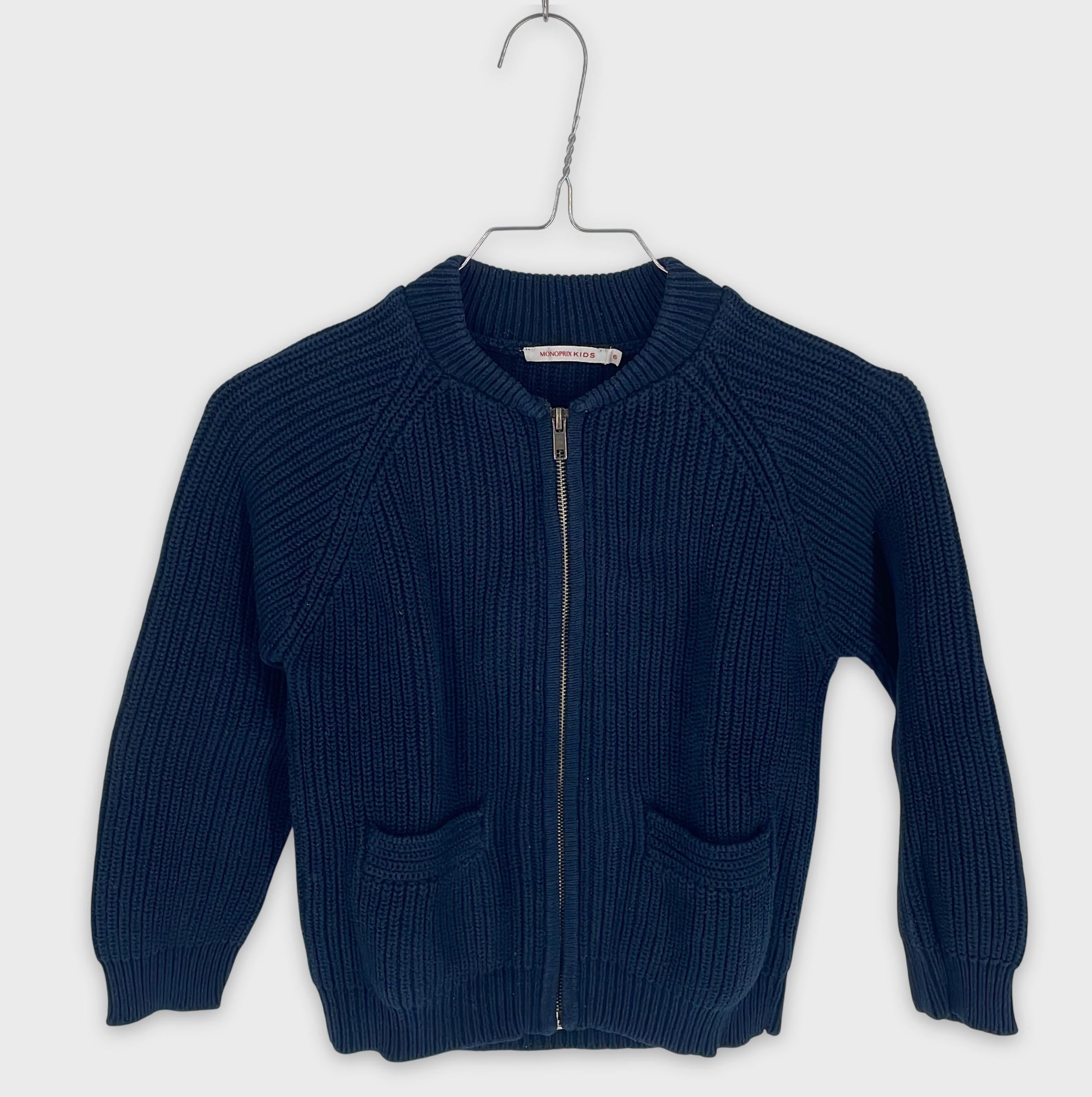 0-Gilet Monoprix 6 ans