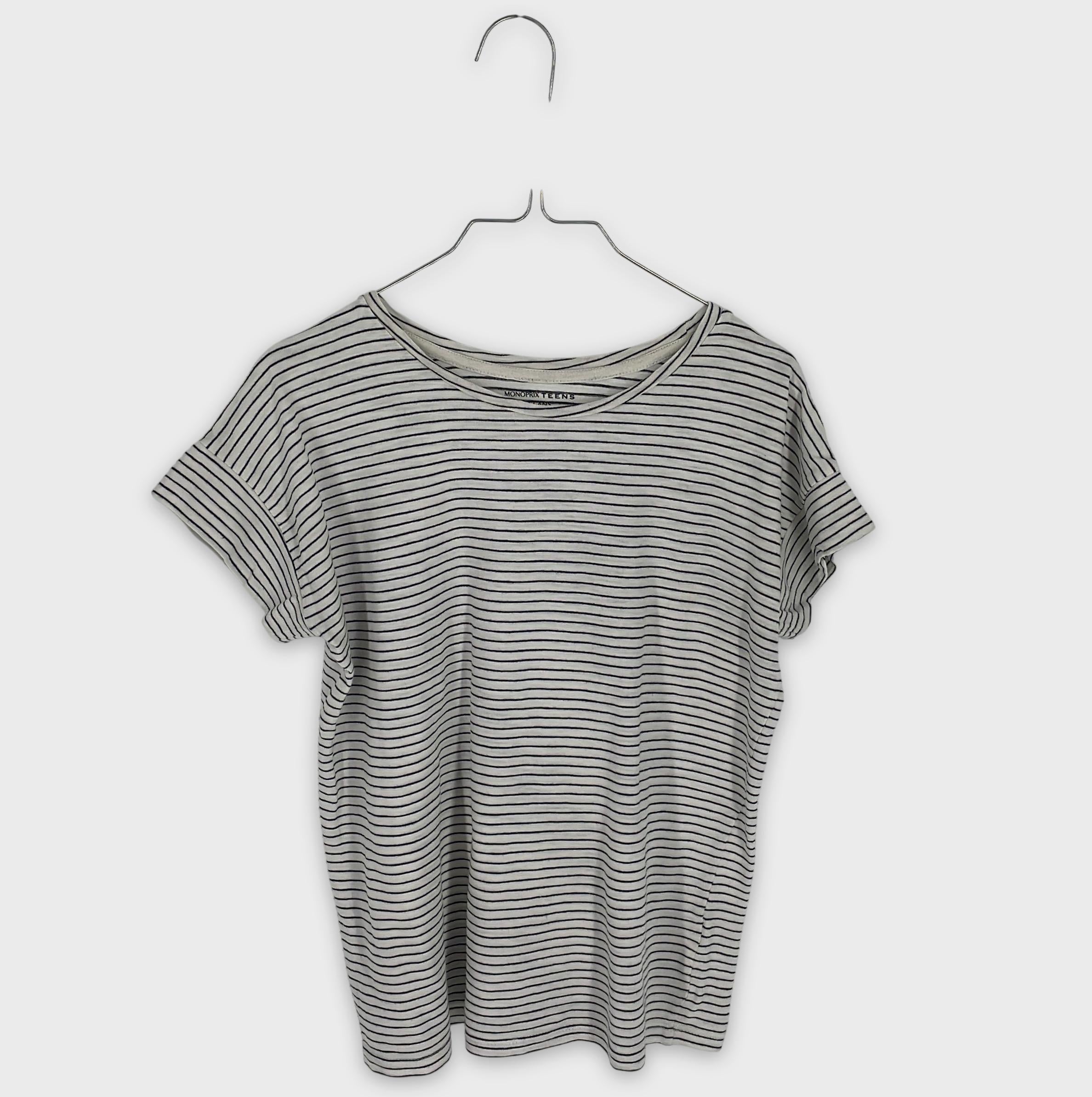 0-T-shirt manches courtes Monoprix 12 ans