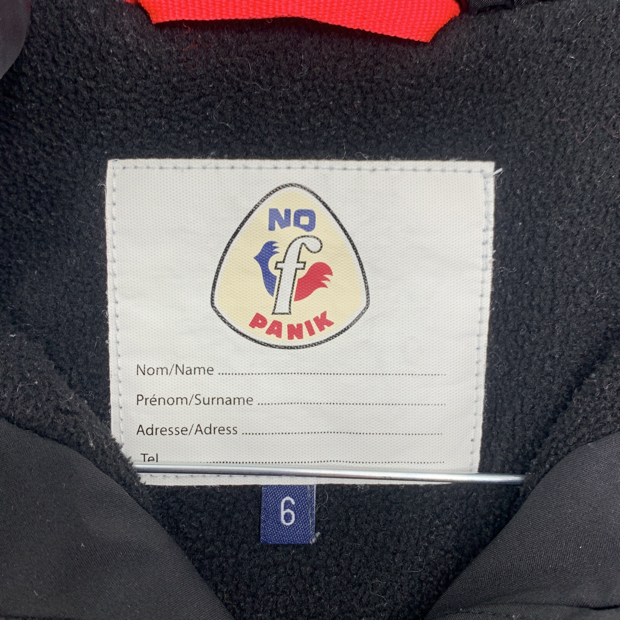 1-Veste No Panik, taille 6, enfant