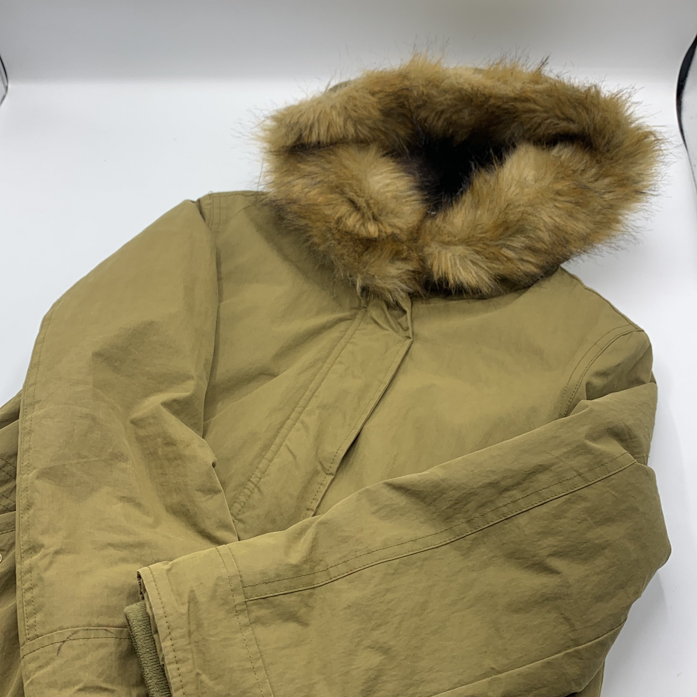 1-Cyrillus 🐿️ Manteau d'hiver avec capuche en fausse fourrure
