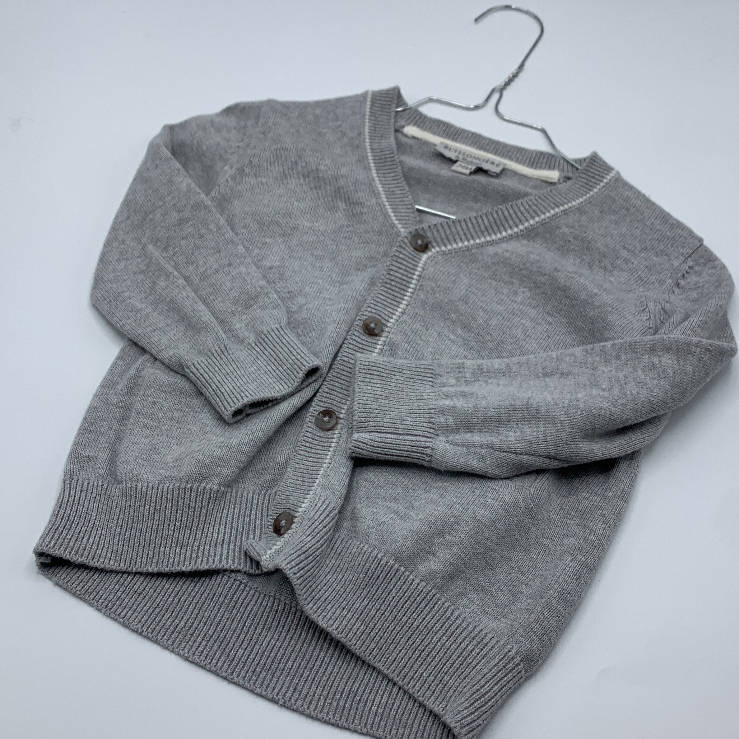 1-Buissonière & Babies Gilet en coton bio 24M