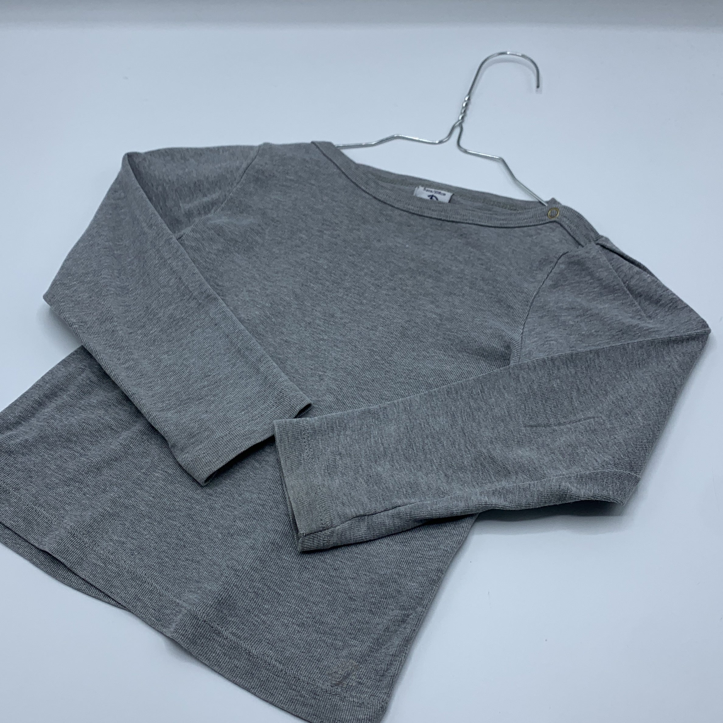 1-T-shirt manches longues Petit Bateau, 5 ans/108cm