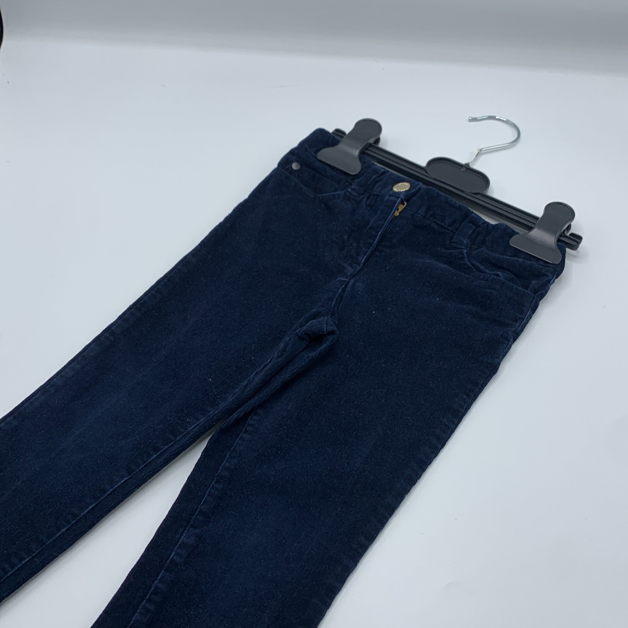 1-Pantalon en velours bleu Jacadi 👖