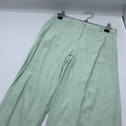 1-Pantalon Stella McCartney Kids, coupe droite avec détails dentelle 🌿