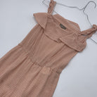 1-Émile et Ida 👧 Robe à carreaux rose et blanc