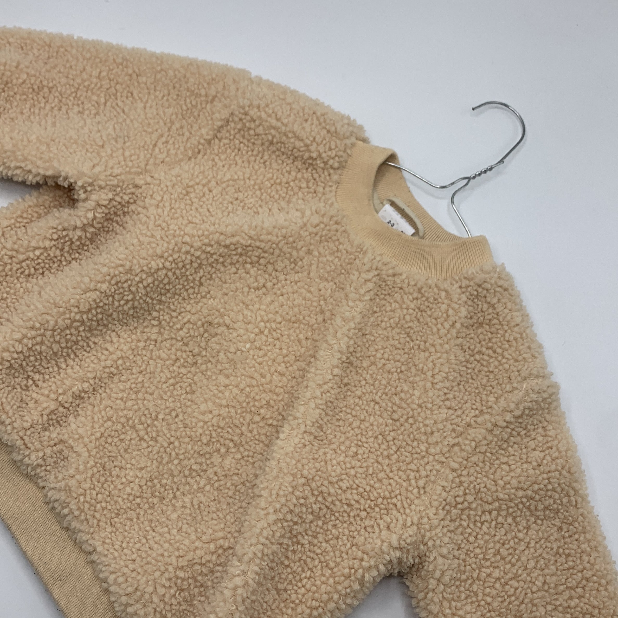 1-Pull ZARA en fausse fourrure 🧸