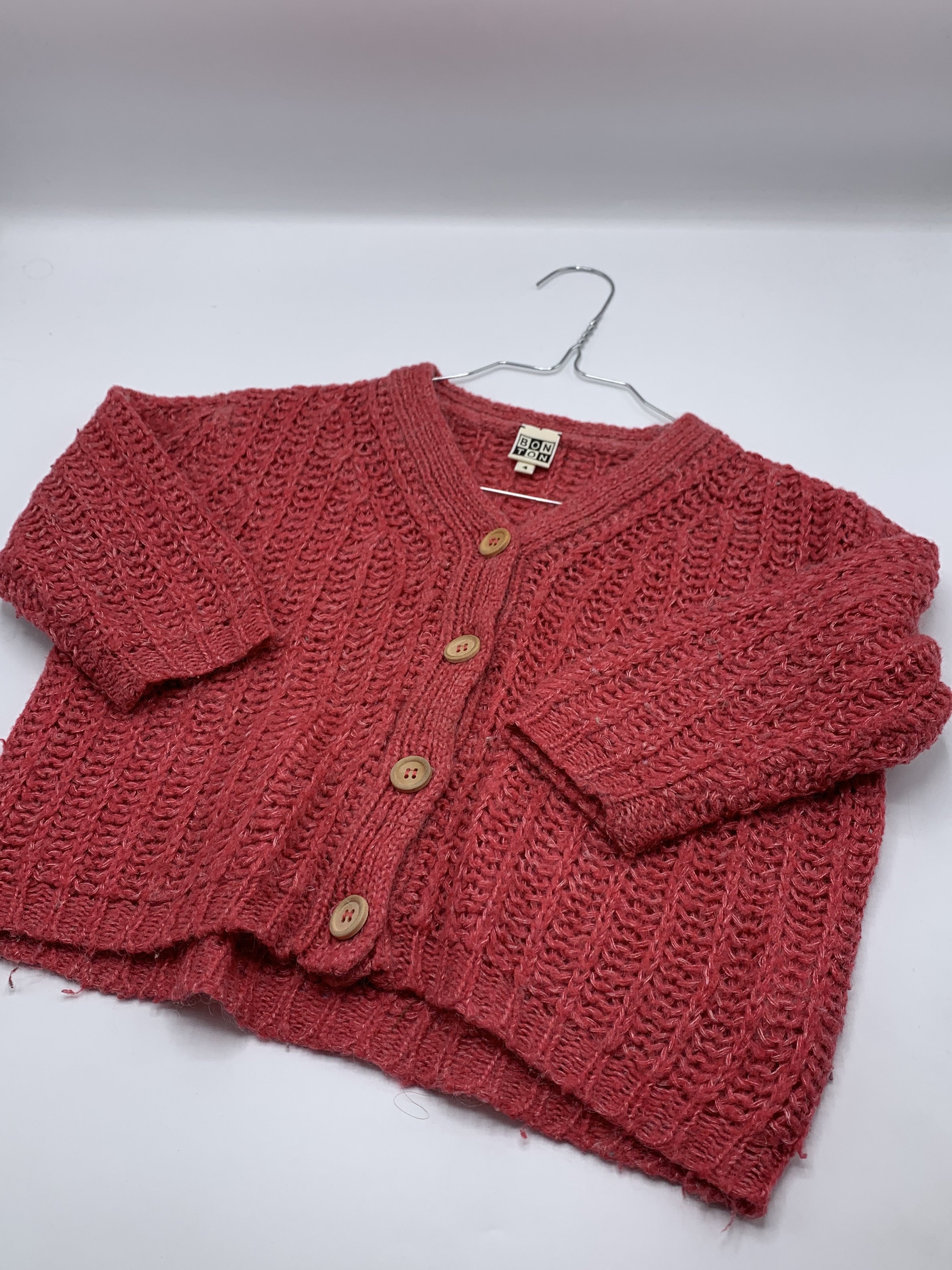 1-Bon Ton - Cardigan - 4 ans
