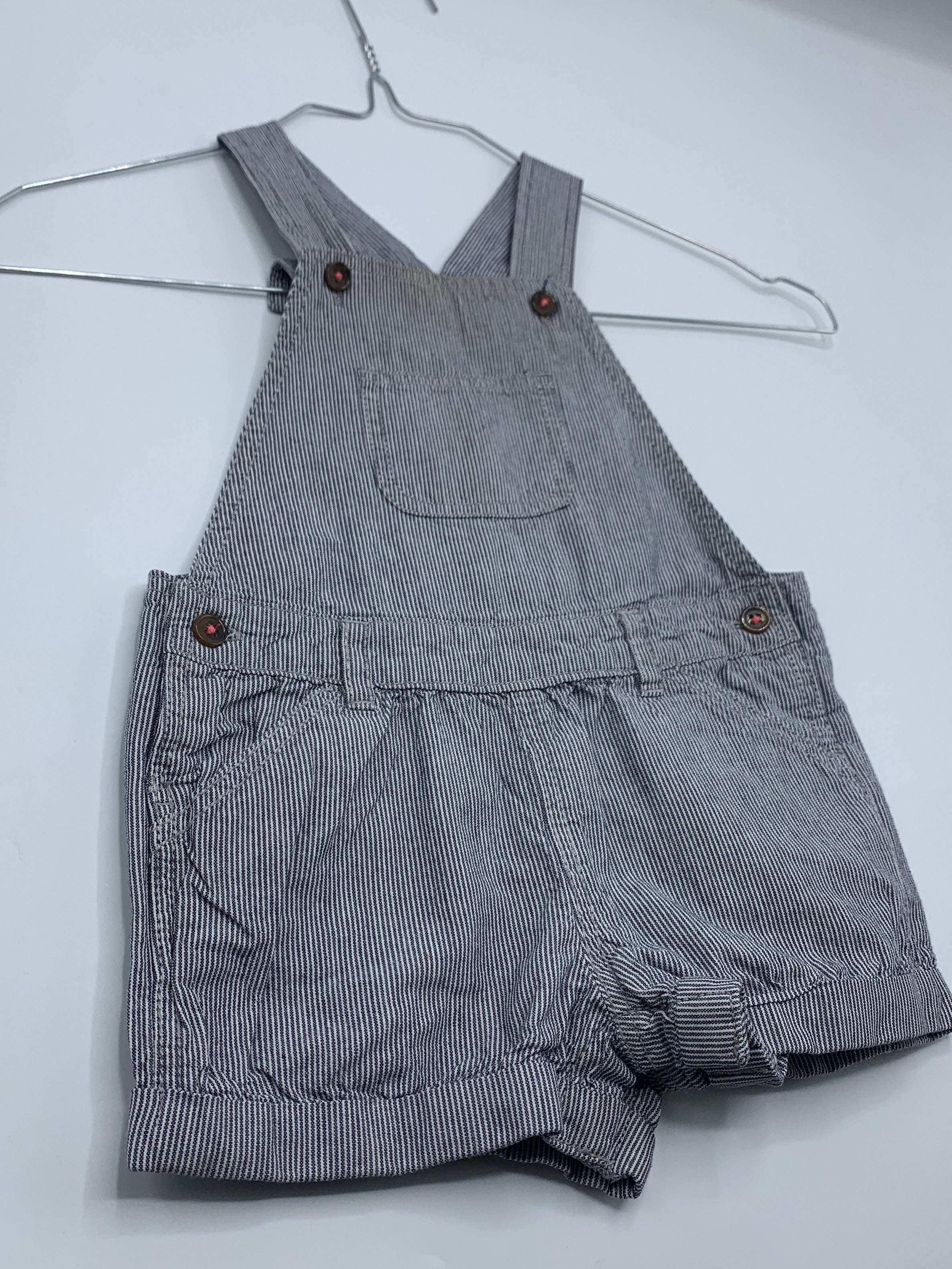 1-Bout'chou - Salopette courte - 12m