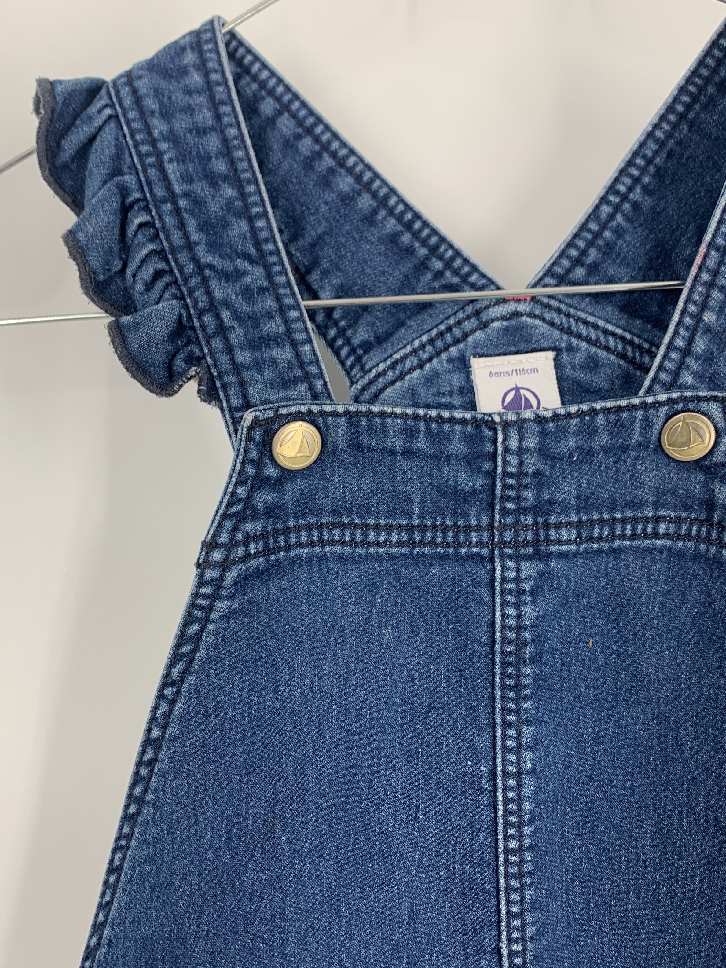 1-Petit Bateau - Salopette - 6ans/116cm