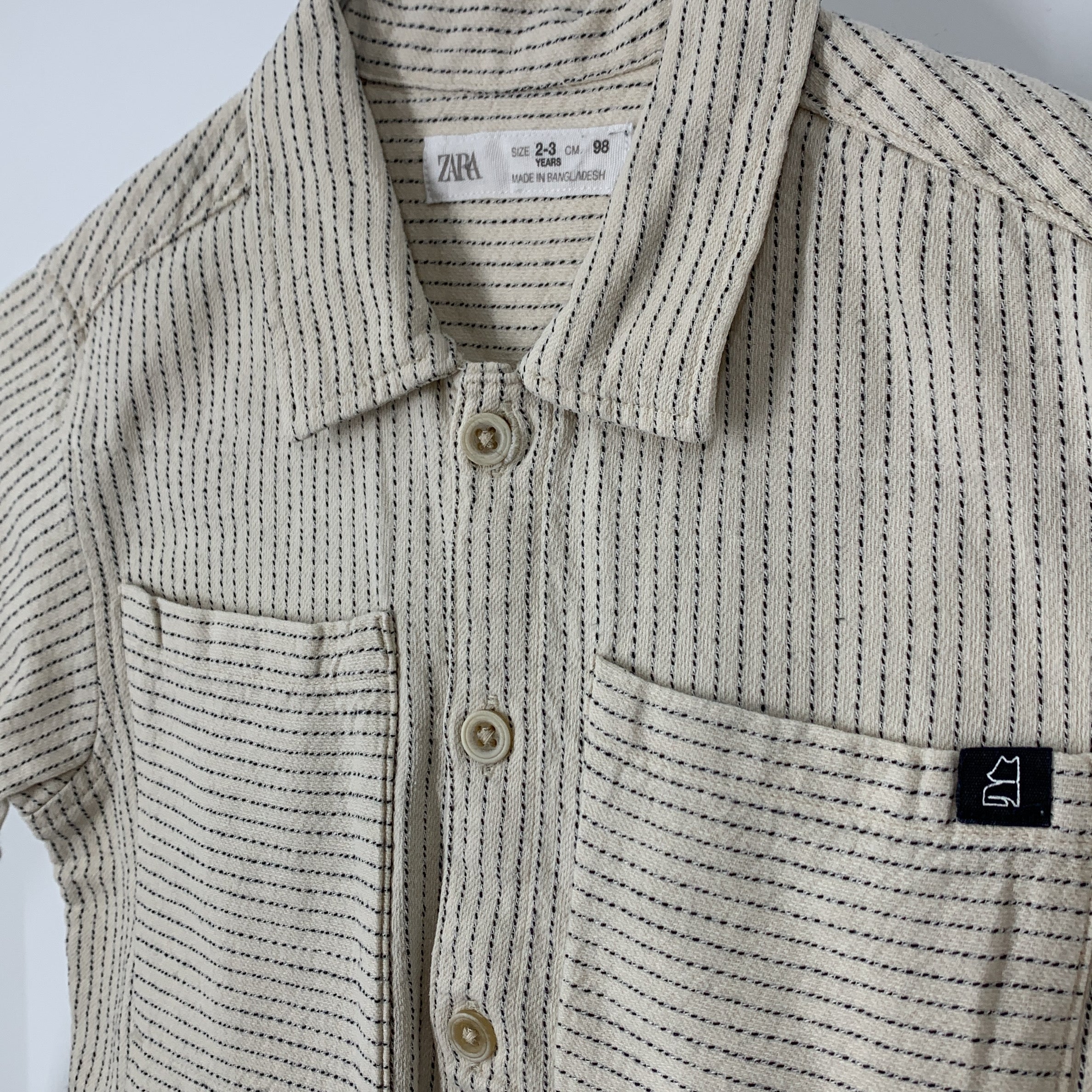 1-Zara - Chemise - 2-3 ans