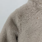 1-Zara - Veste fausse fourrure - 3-4 ans