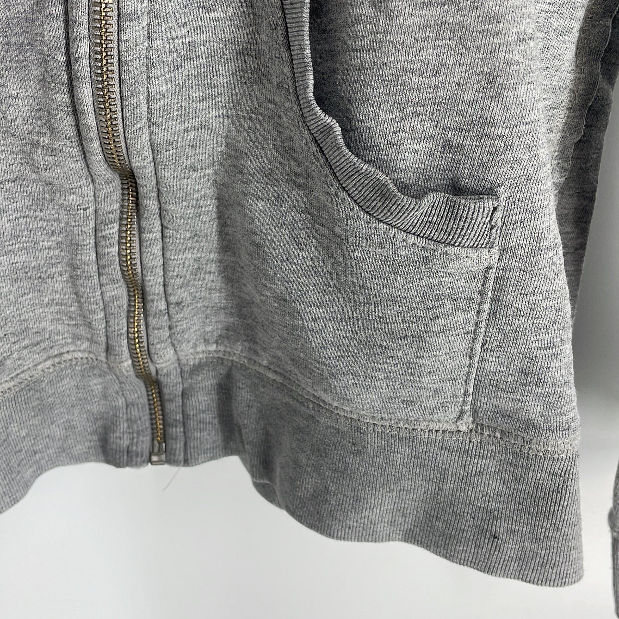 1-Zara Basics - Sweat à capuche zippé - M