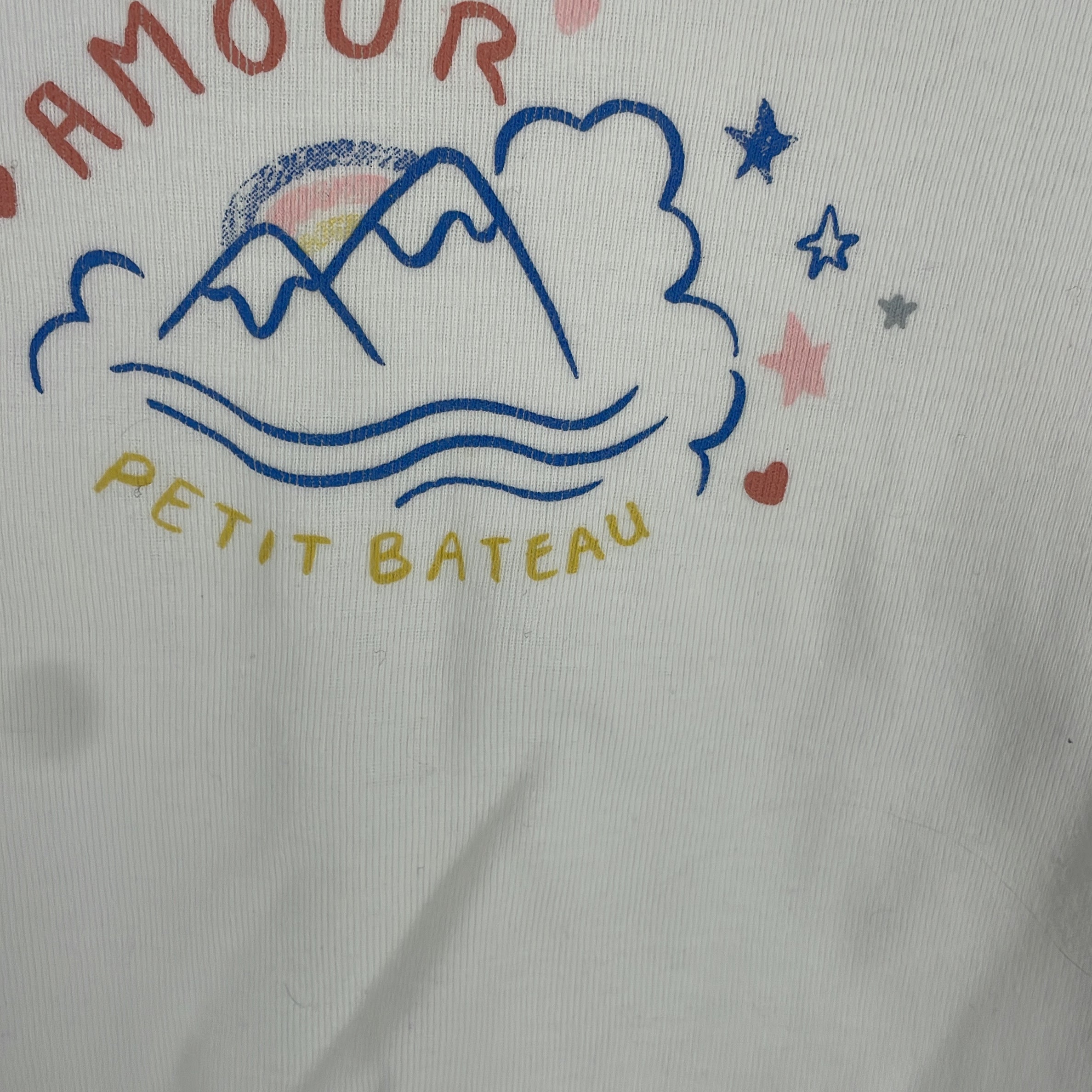 1-Petit Bateau - T-shirt manches longues - 4ans/104cm