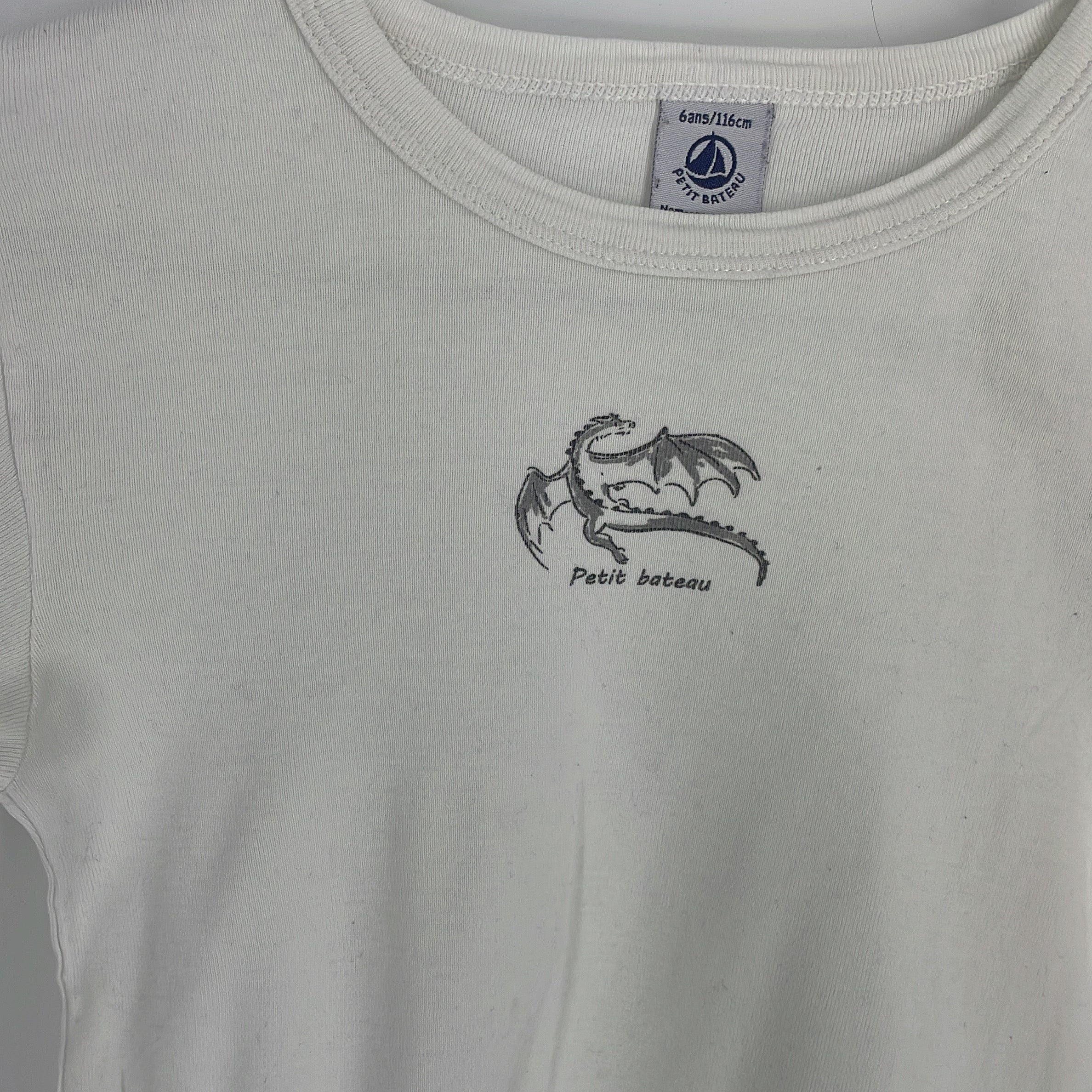 1-Petit Bateau - T-shirt manches longues - 6ans/116cm