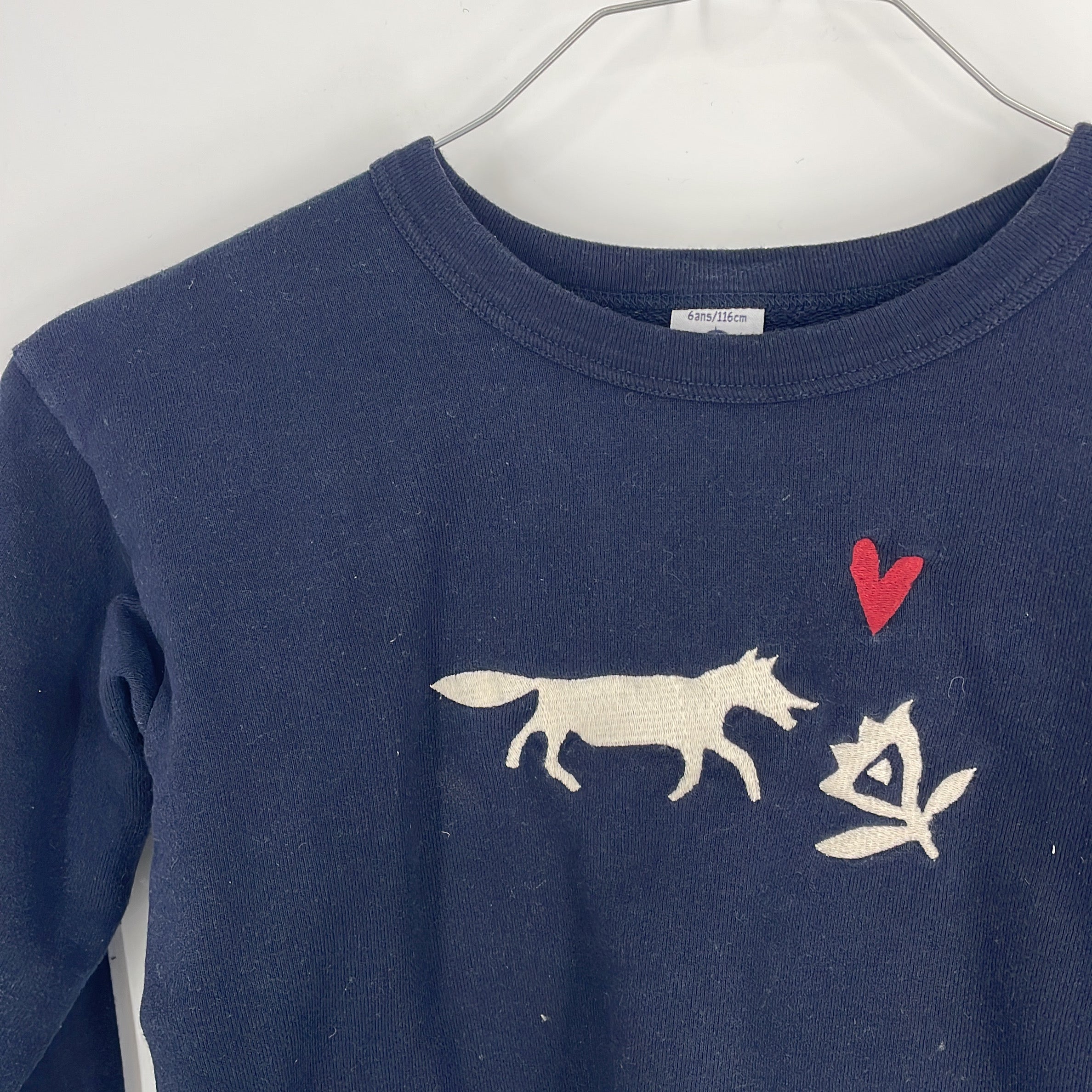 1-Petit Bateau - Sweat - 6ans/116cm