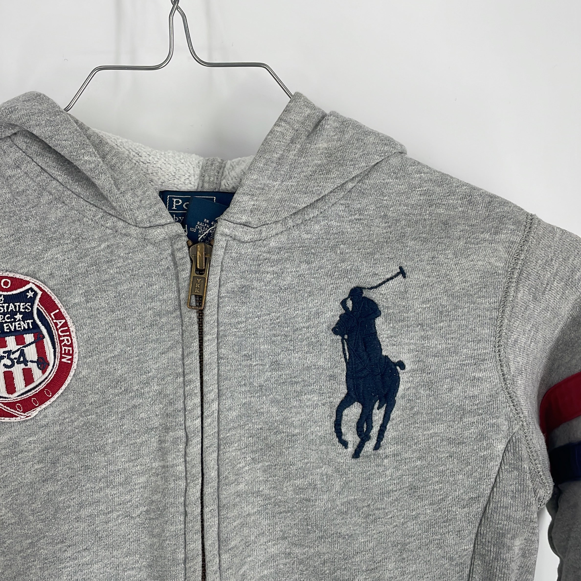 1-Polo Ralph Lauren - Veste zippée à capuche - 3T