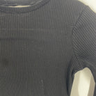 1-H&M - Top côtelé - 92 (1½-2 ans)