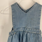 1-Inconnu - Robe salopette en jean - 4A