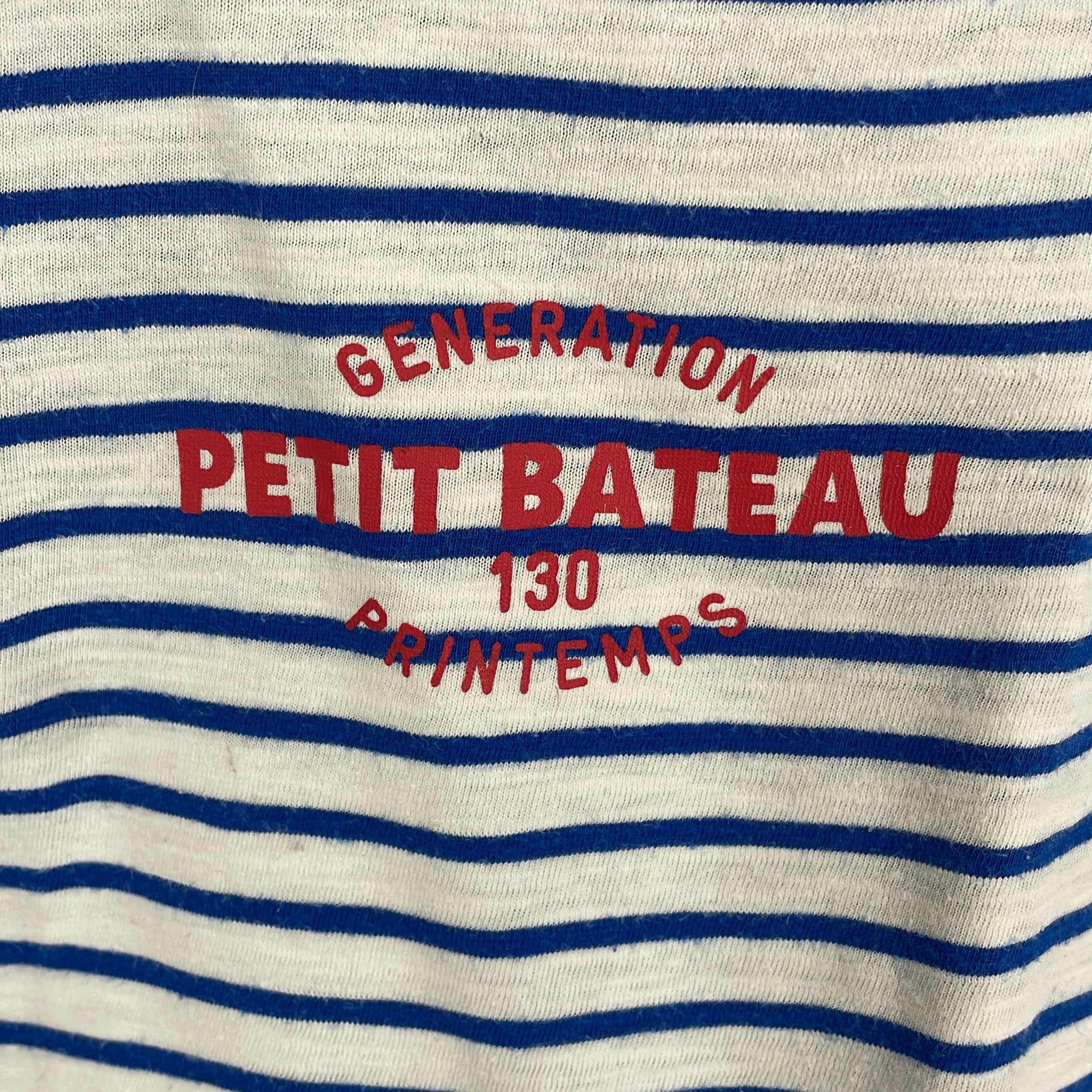 1-Petit Bateau - T-shirt Marinière - 12 mois / 74 cm