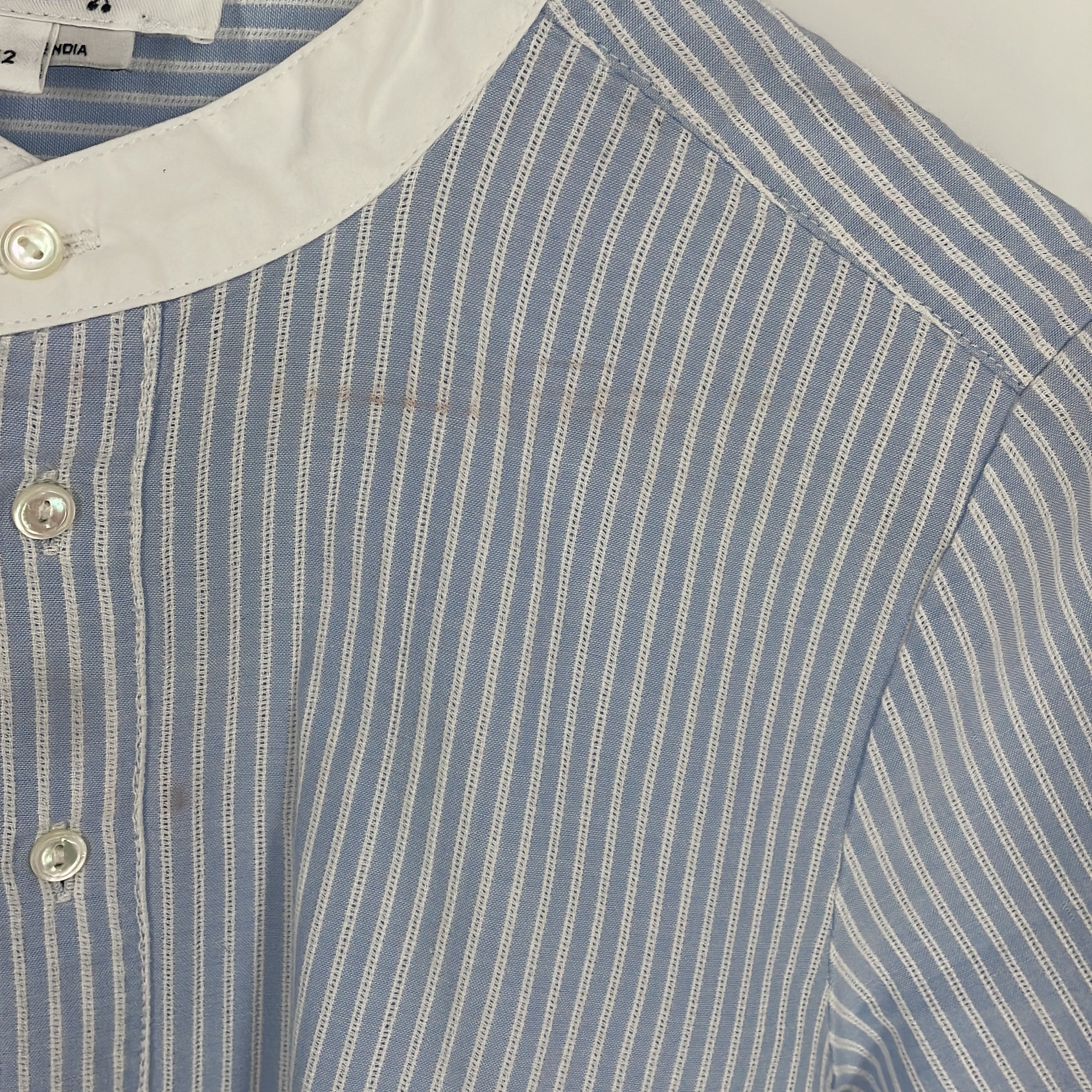 1-Bonpoint - Chemise à rayures - 12 ans