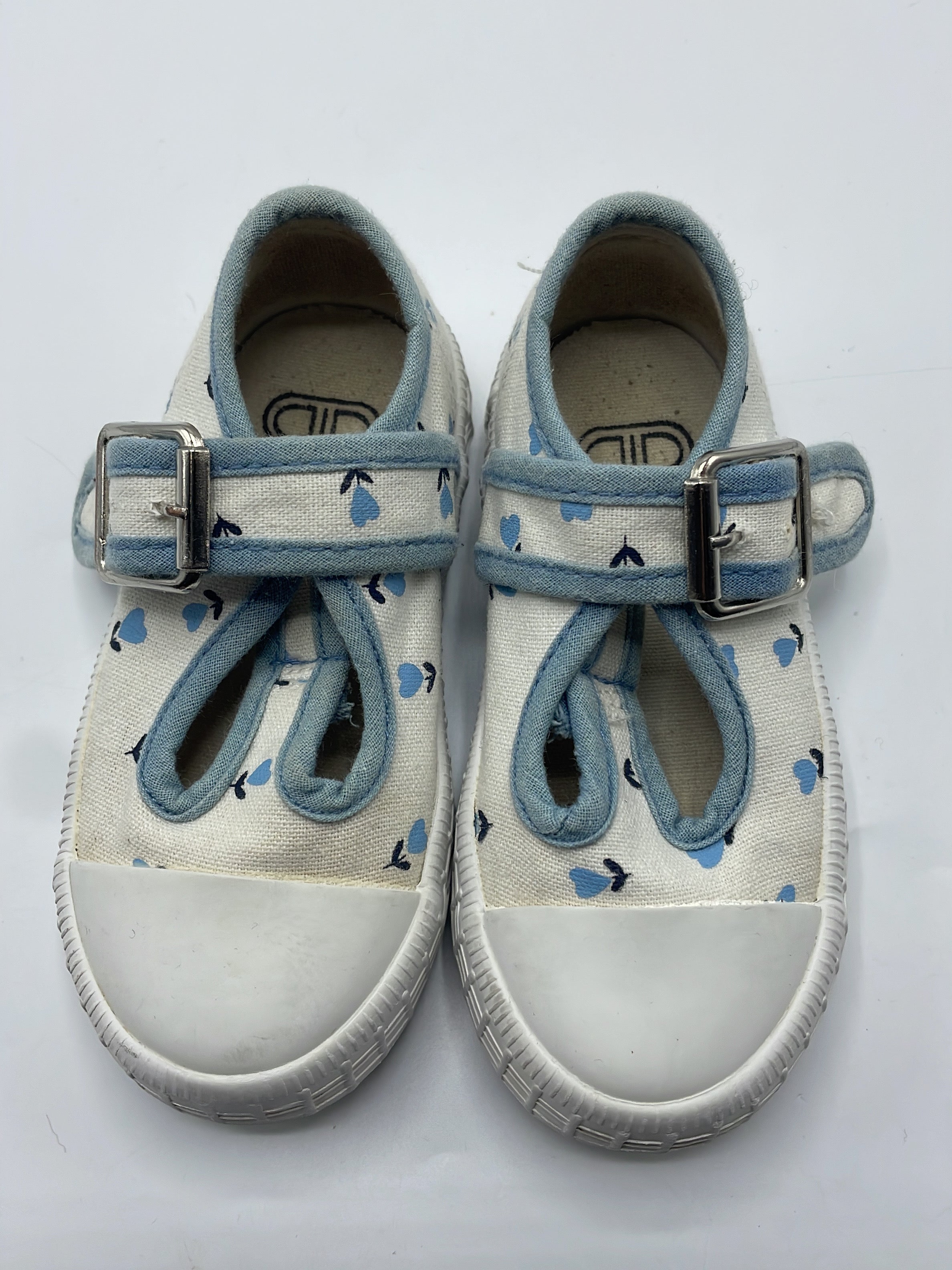 1-Chaussures Bébé - Toile Imprimée - Taille 22