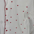 1-Pyjama Cœur - Blanc & Rouge - Taille Inconnue