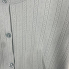 1-ZARA - Cardigan court pointelle - 9-10 ans (140 cm)