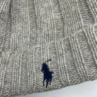 1-Polo Ralph Lauren - Bonnet Côtelé en Laine - Taille Unique