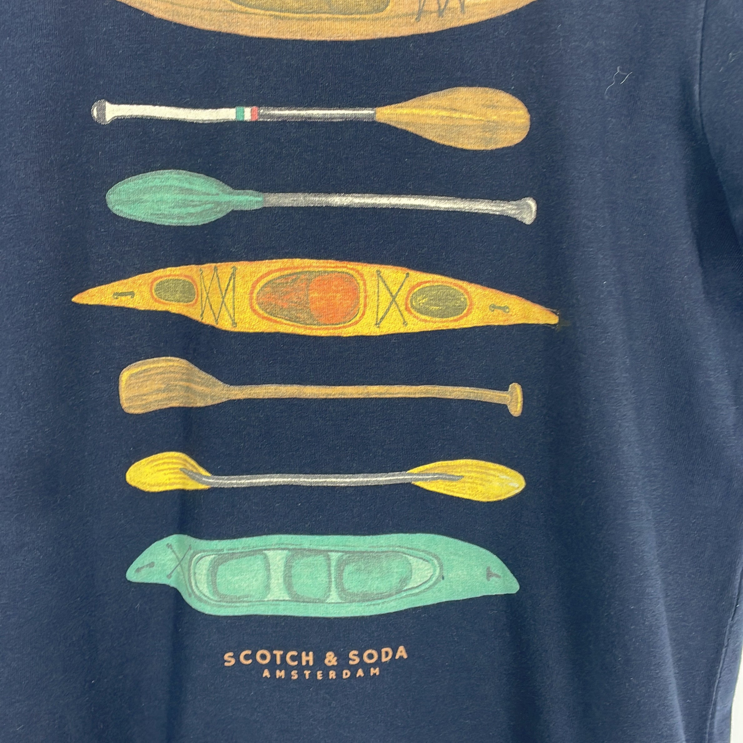1-Scotch & Soda - T-shirt - 10 ans (140 cm)