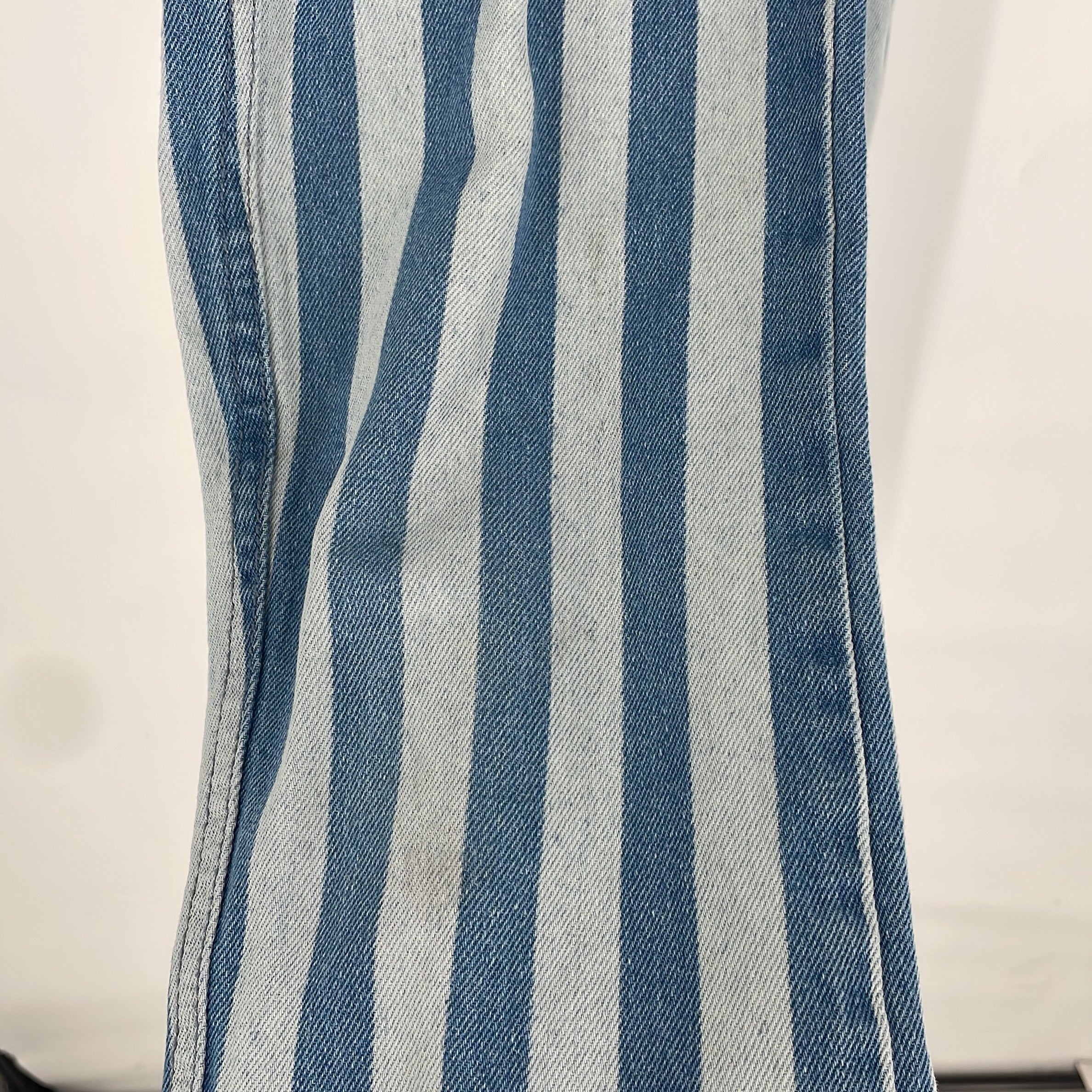 1-H&M - Pantalon Jeans Rayé - 2-3 Ans