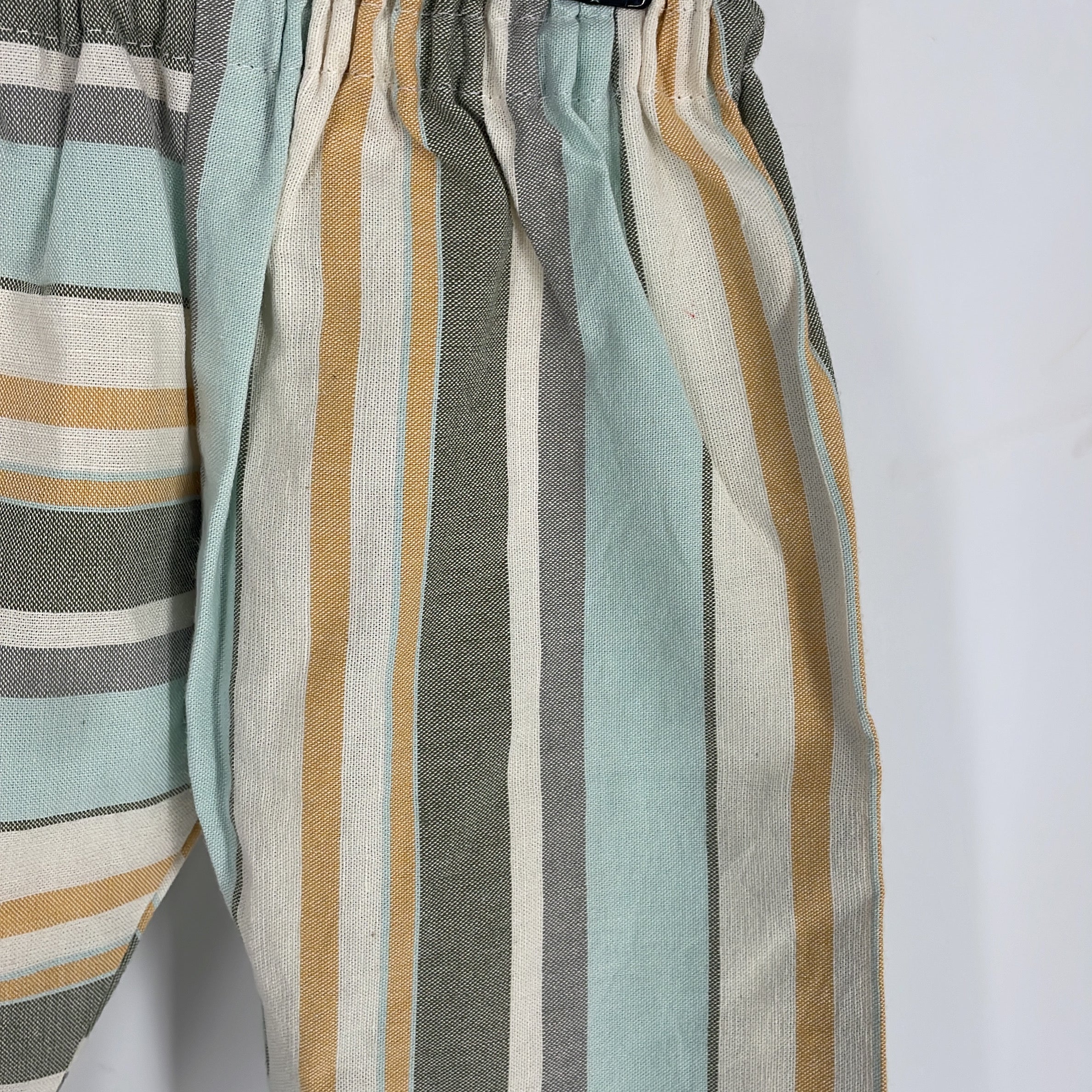1-Inconnu - Pantalon bébé rayé - 3/6 mois