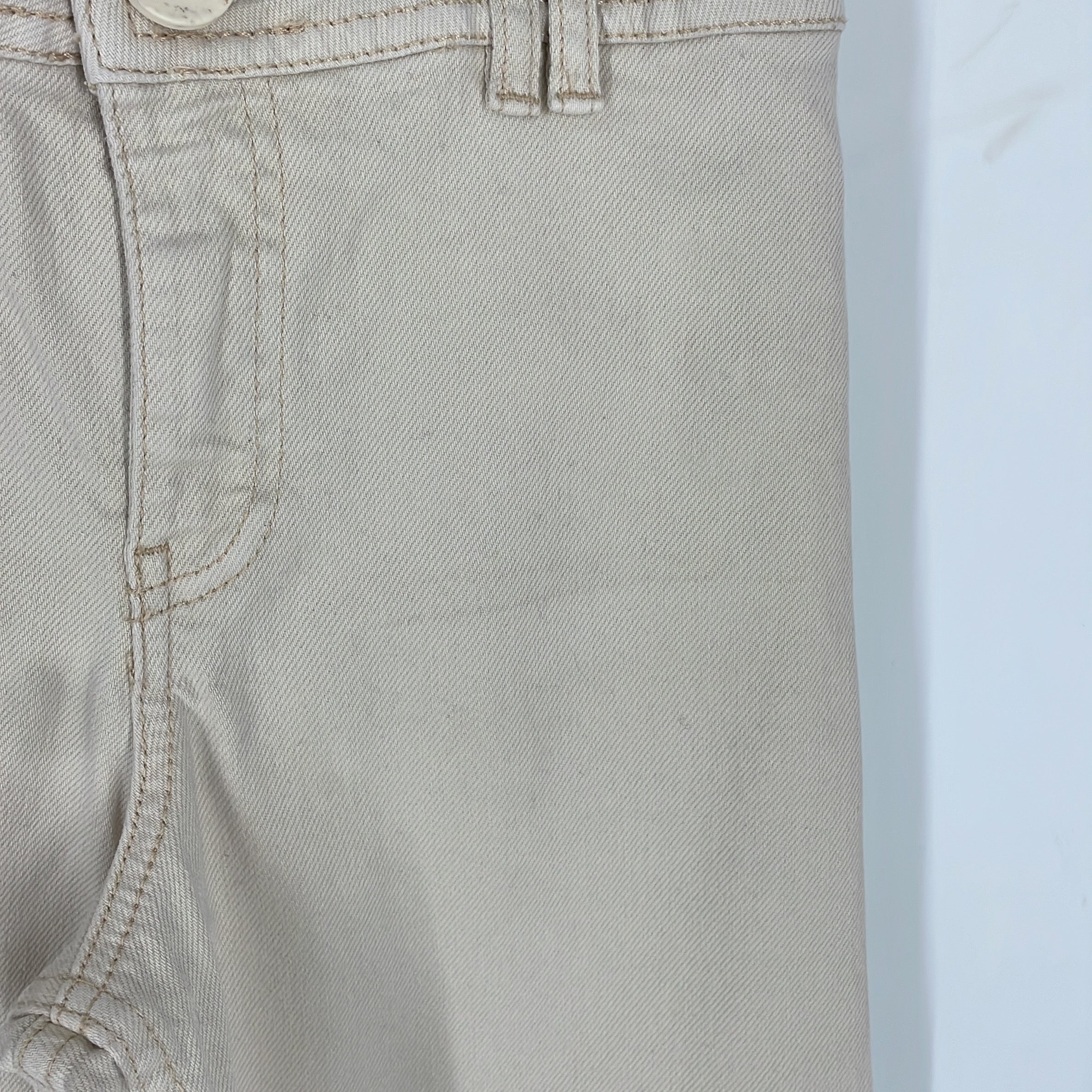 1-ZARA - Pantalon droit crop - Taille 9 ans (134 cm)