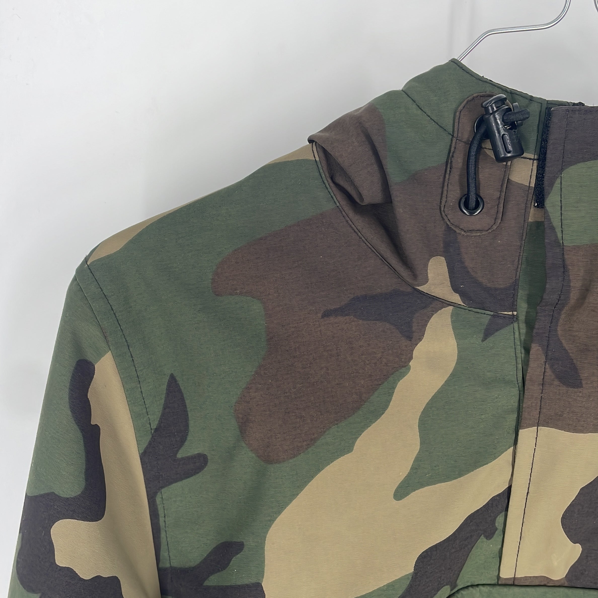 1-Carhartt WIP - Veste Anorak Camouflage - S