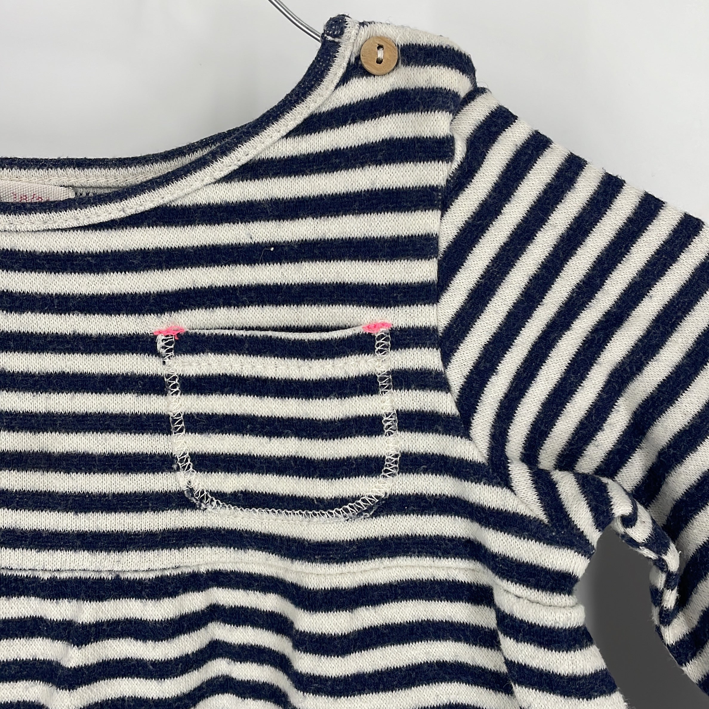 1-Free People - Pull Rayé - 0-3 mois