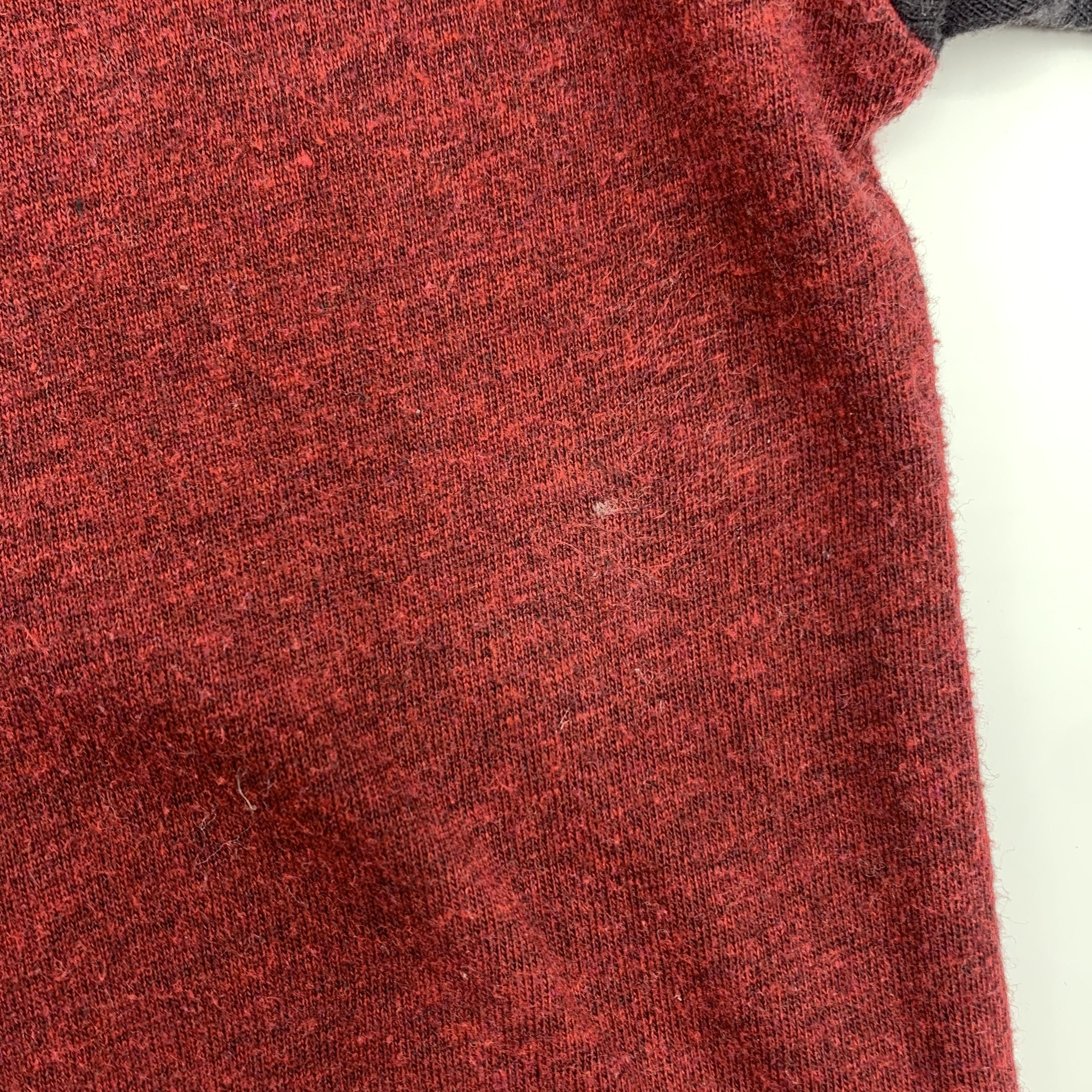 2-Soft Gallery T-shirt manches longues bordeaux et gris