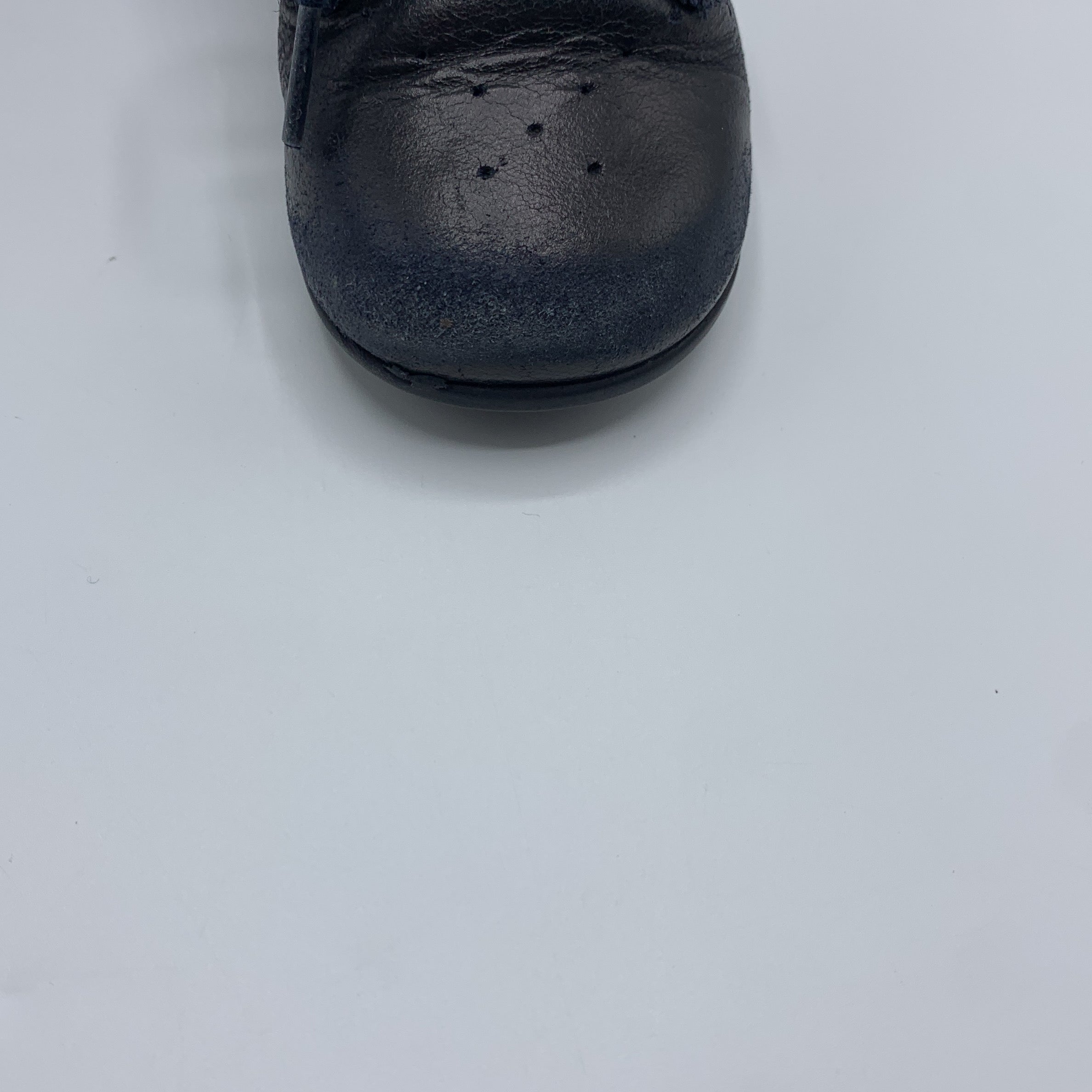 2-Jacadi 👞 Bottines en cuir marine T21
