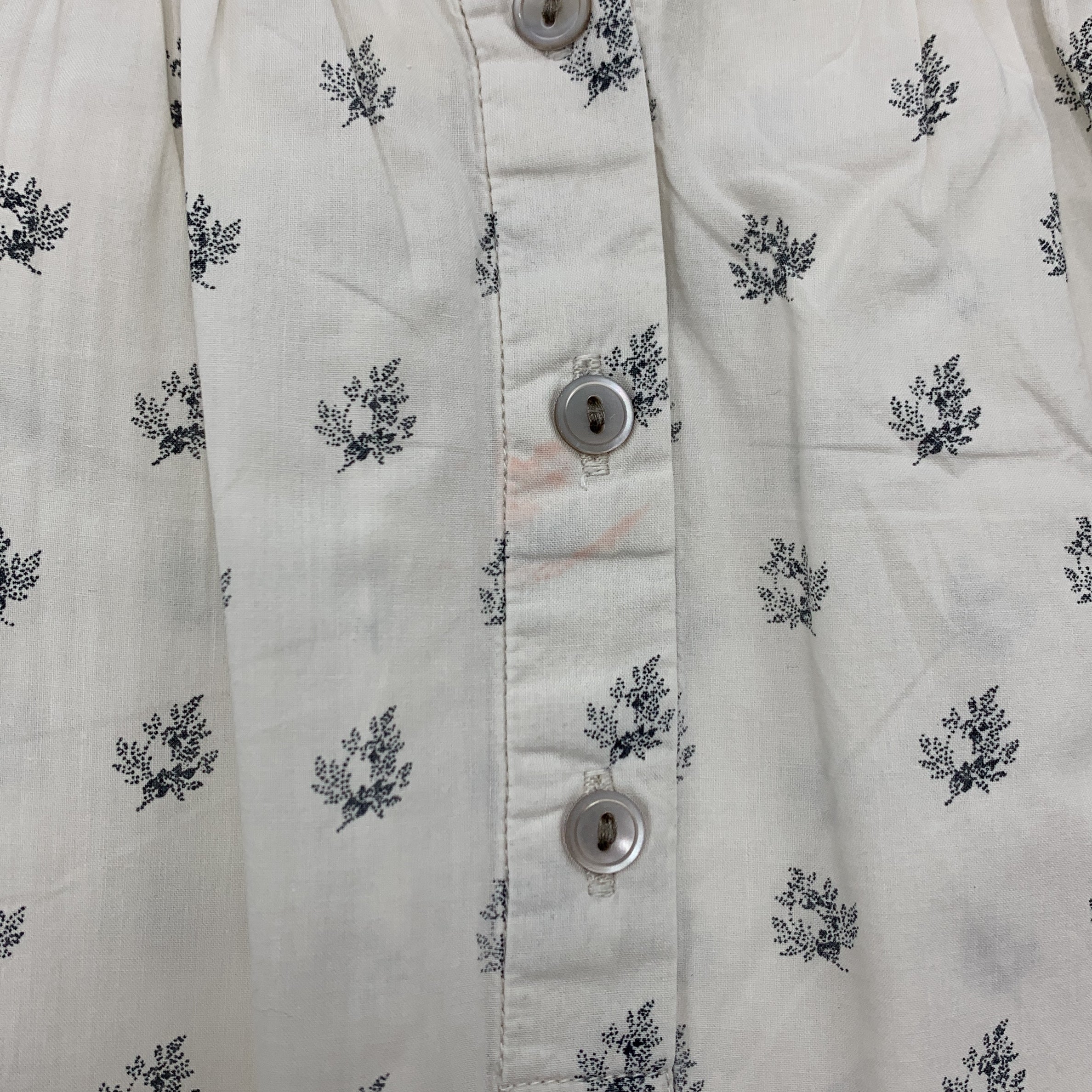 2-Chemisier à manches longues Bonpoint, imprimé fleuri 🌸