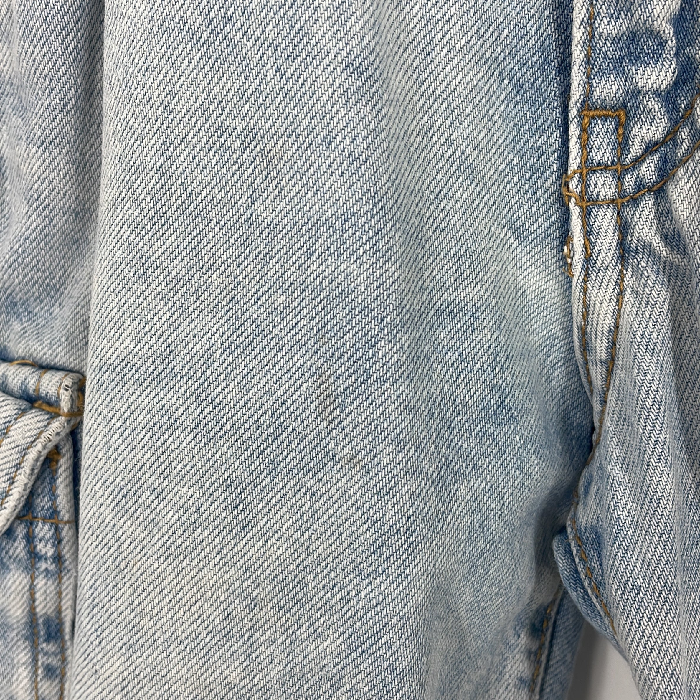 2-ZARA - Short Cargo en Jean - Taille 7 ans