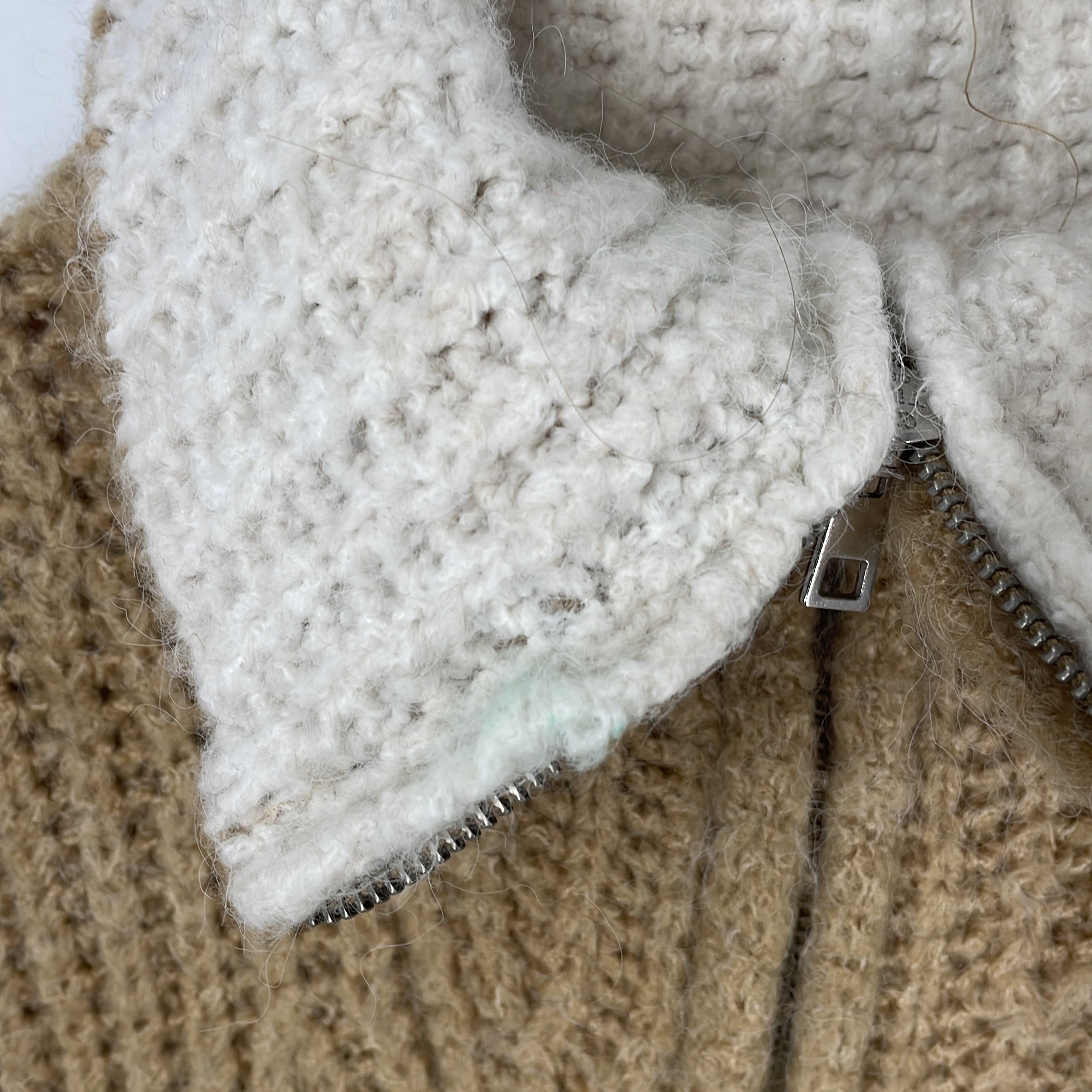 2-ZARA - Pull col zippé - 11-12 ans