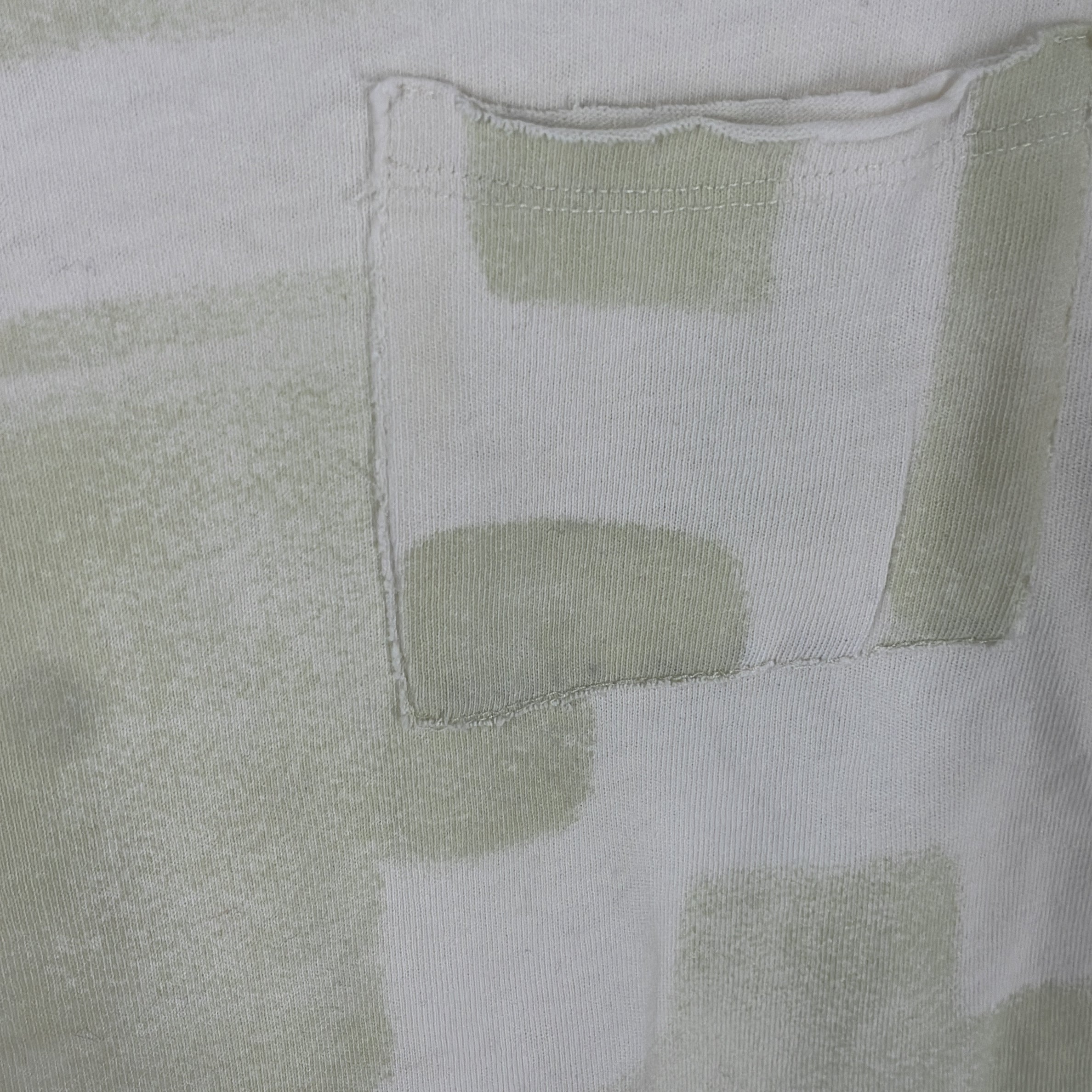 2-Inconnu - T-shirt à motif abstrait - Taille Indiquée