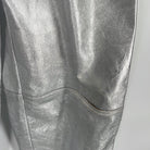 2-Zara - Pantalon Métallisé - Taille S/M