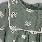 2-BUISSONNIÈRE & Babies - Barboteuse à Fleurs Brodé - 18-24M