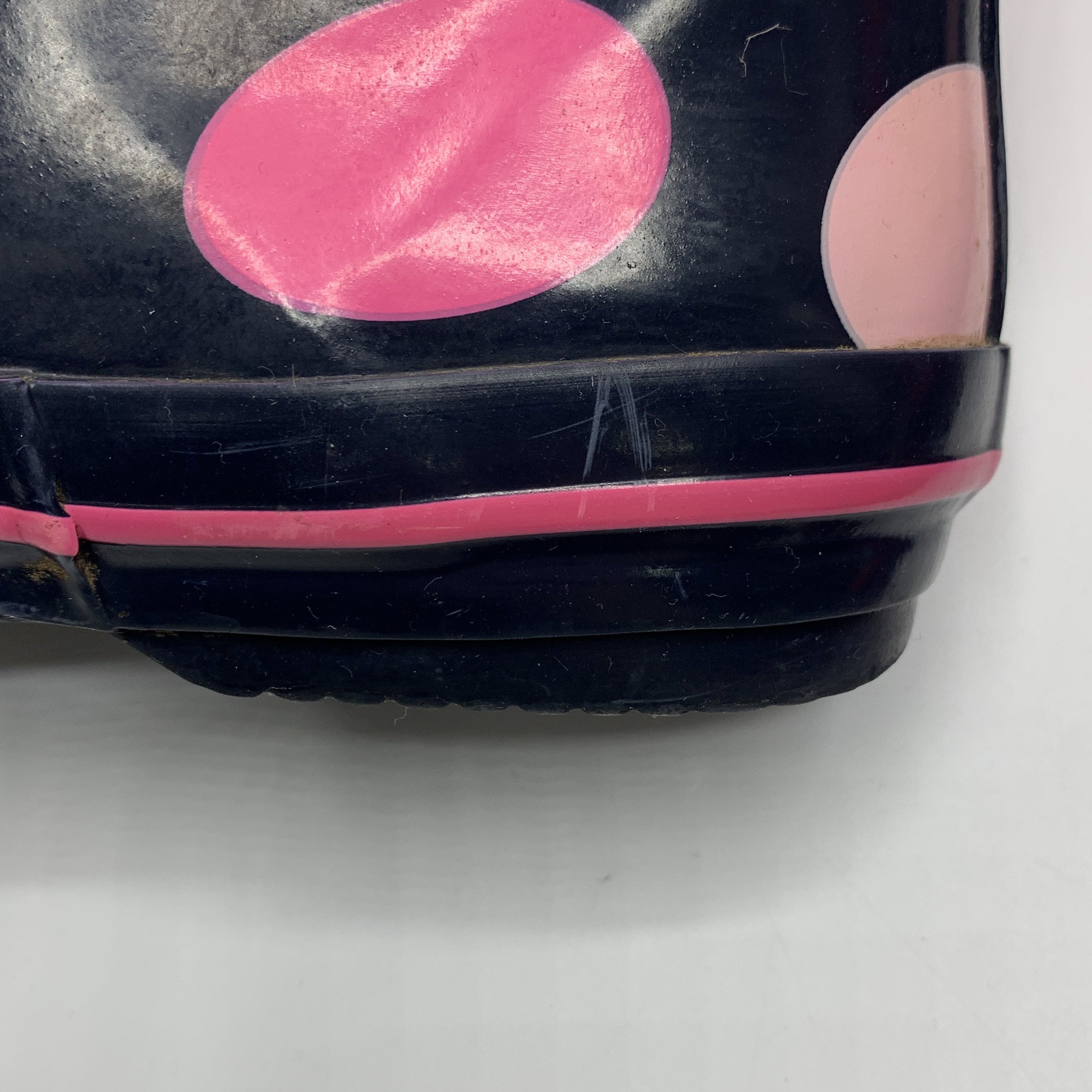 3-Bottes de pluie à pois avec noeud🎀, marque inconnue