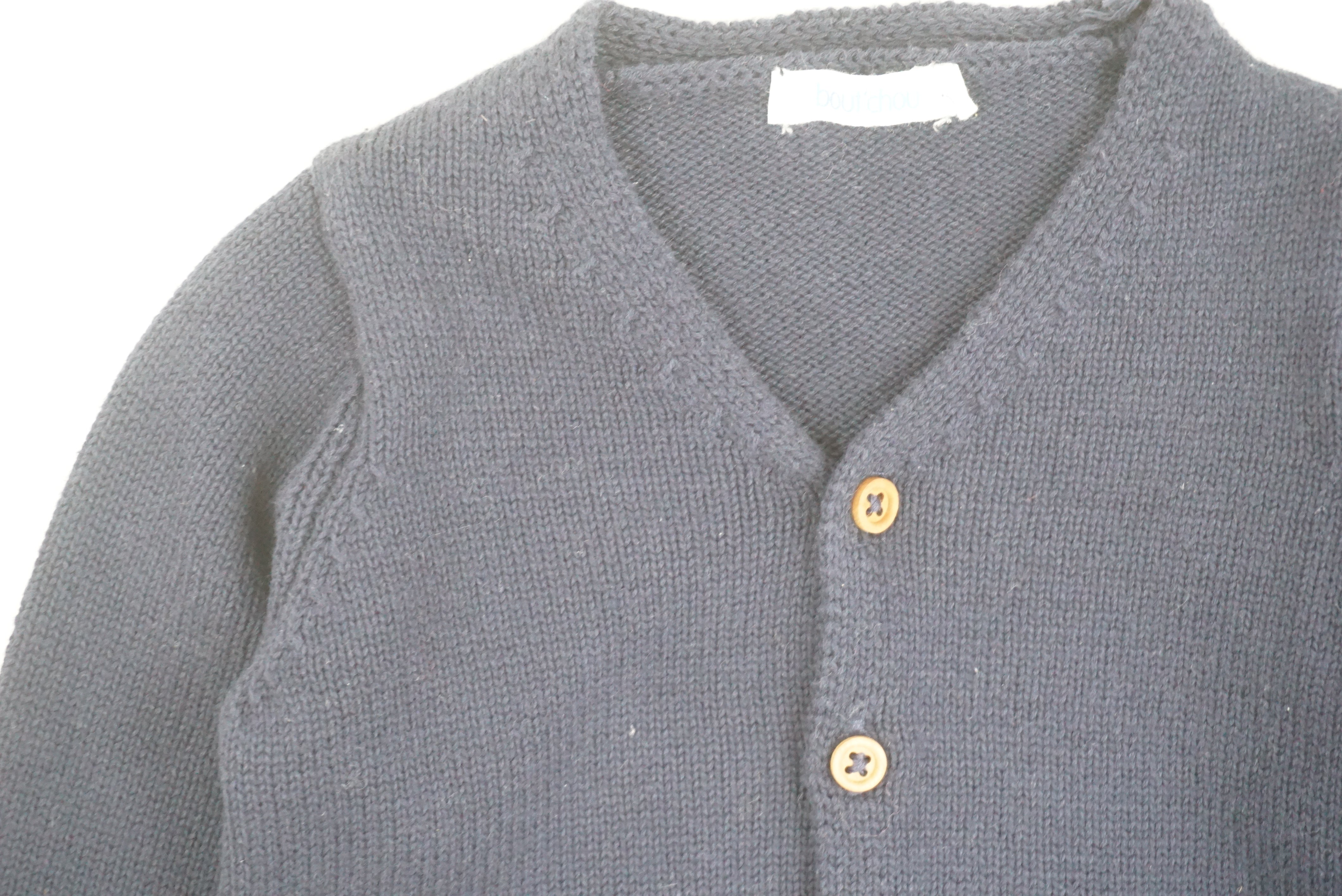 Gilet Bleu - 3 mois