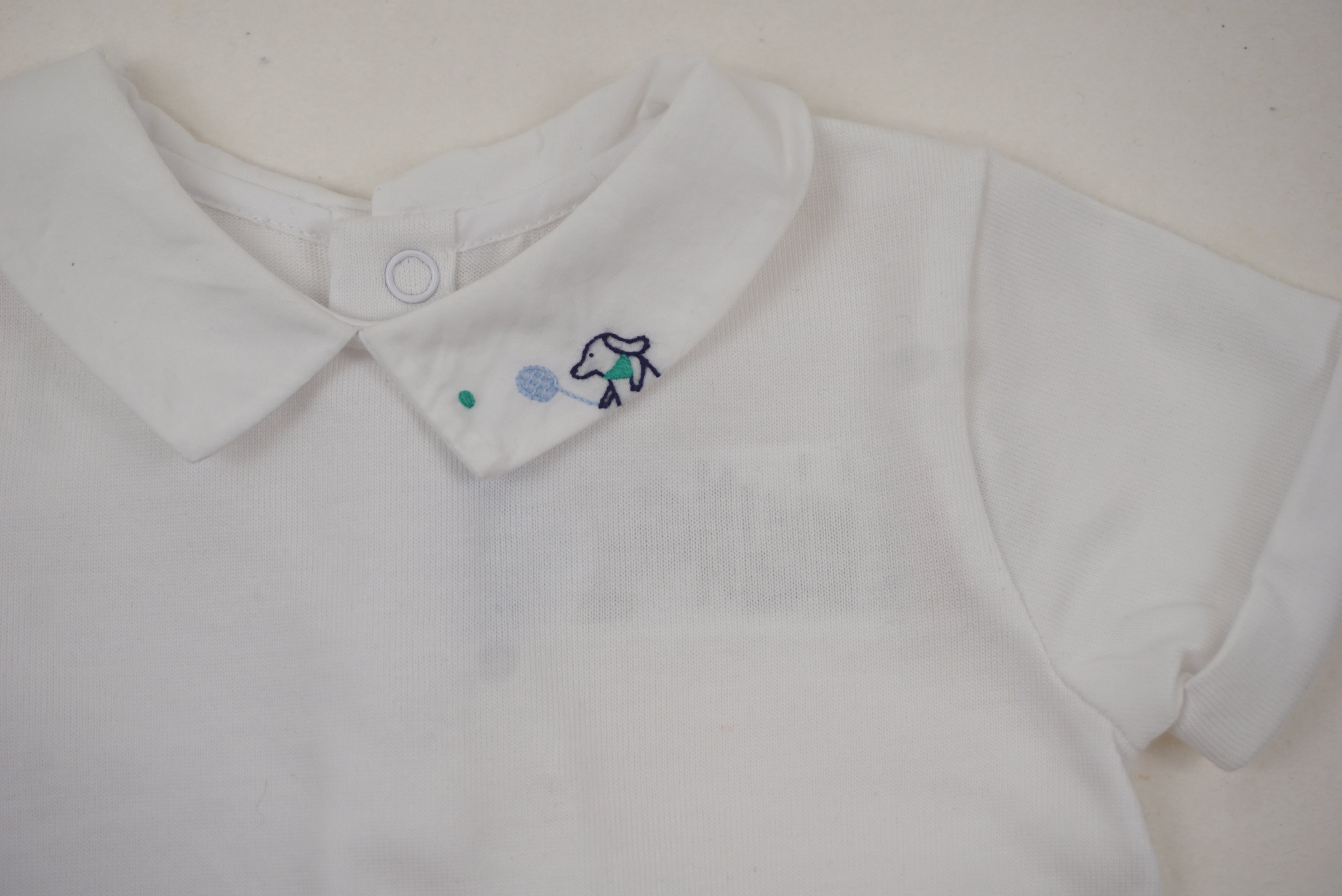 T-shirt Blanc - 3 mois